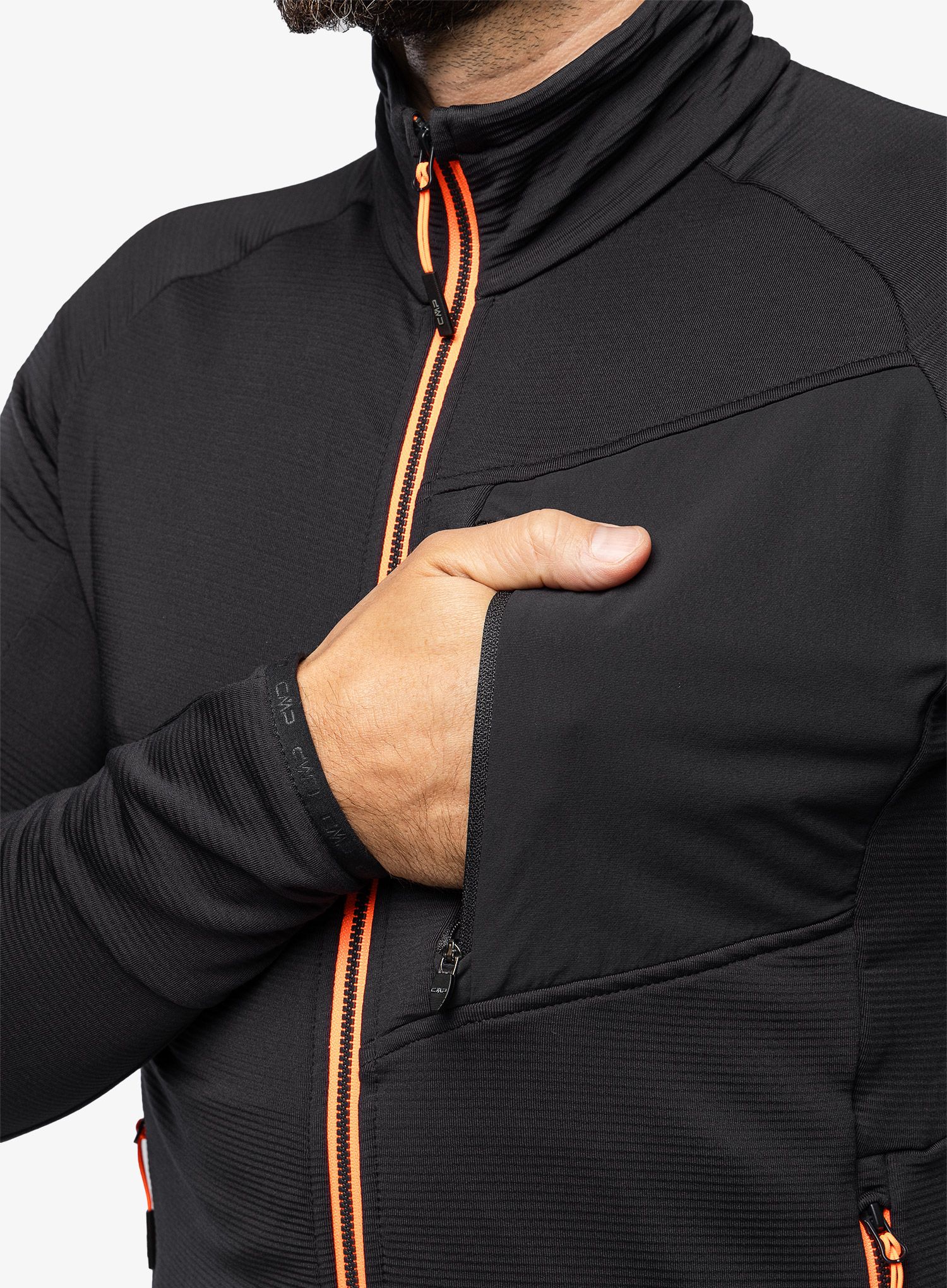 Fleecová mikina CMP Jacket Joanna - antracide