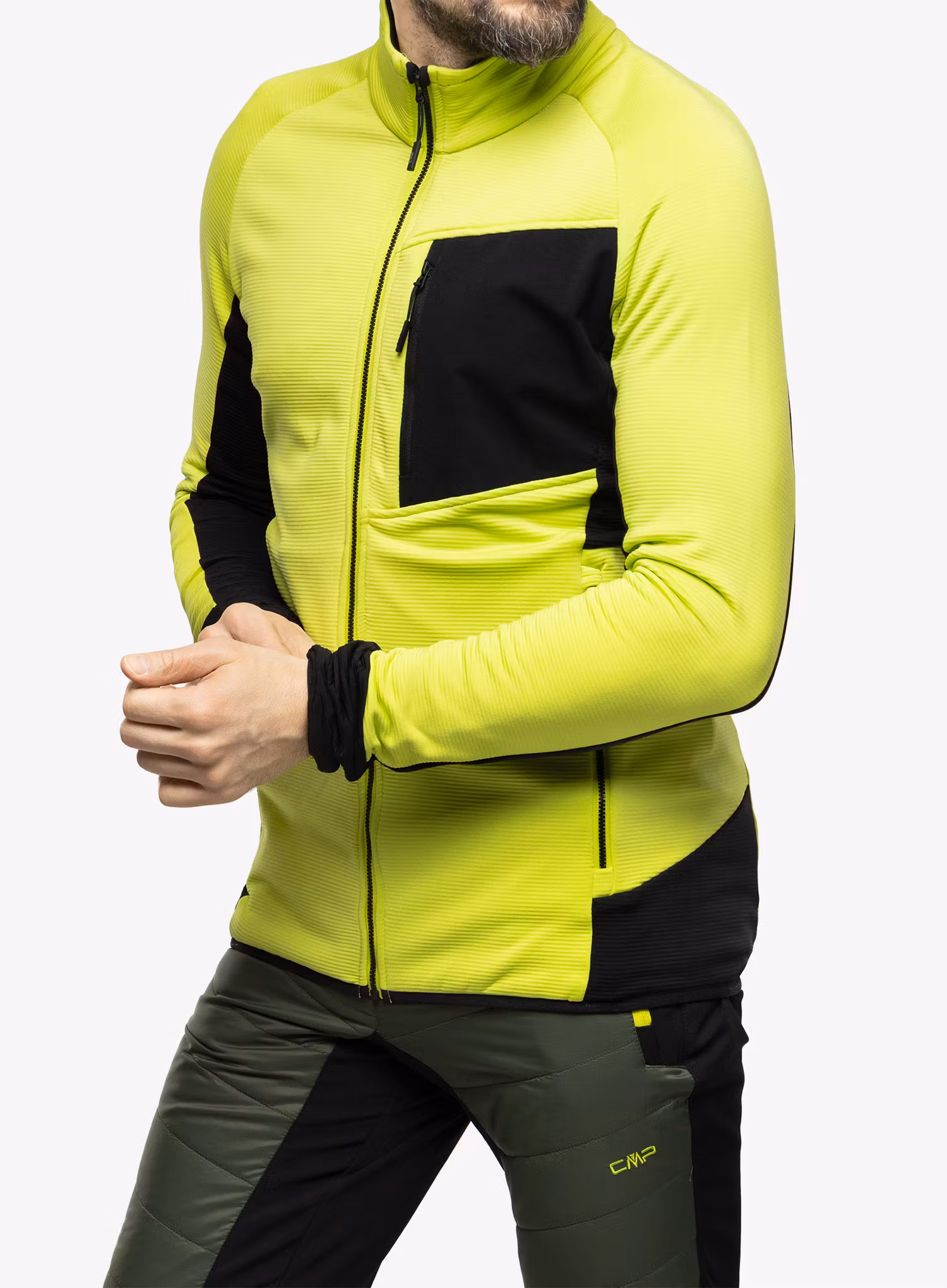 Fleecová mikina CMP Jacket Joanna - acido