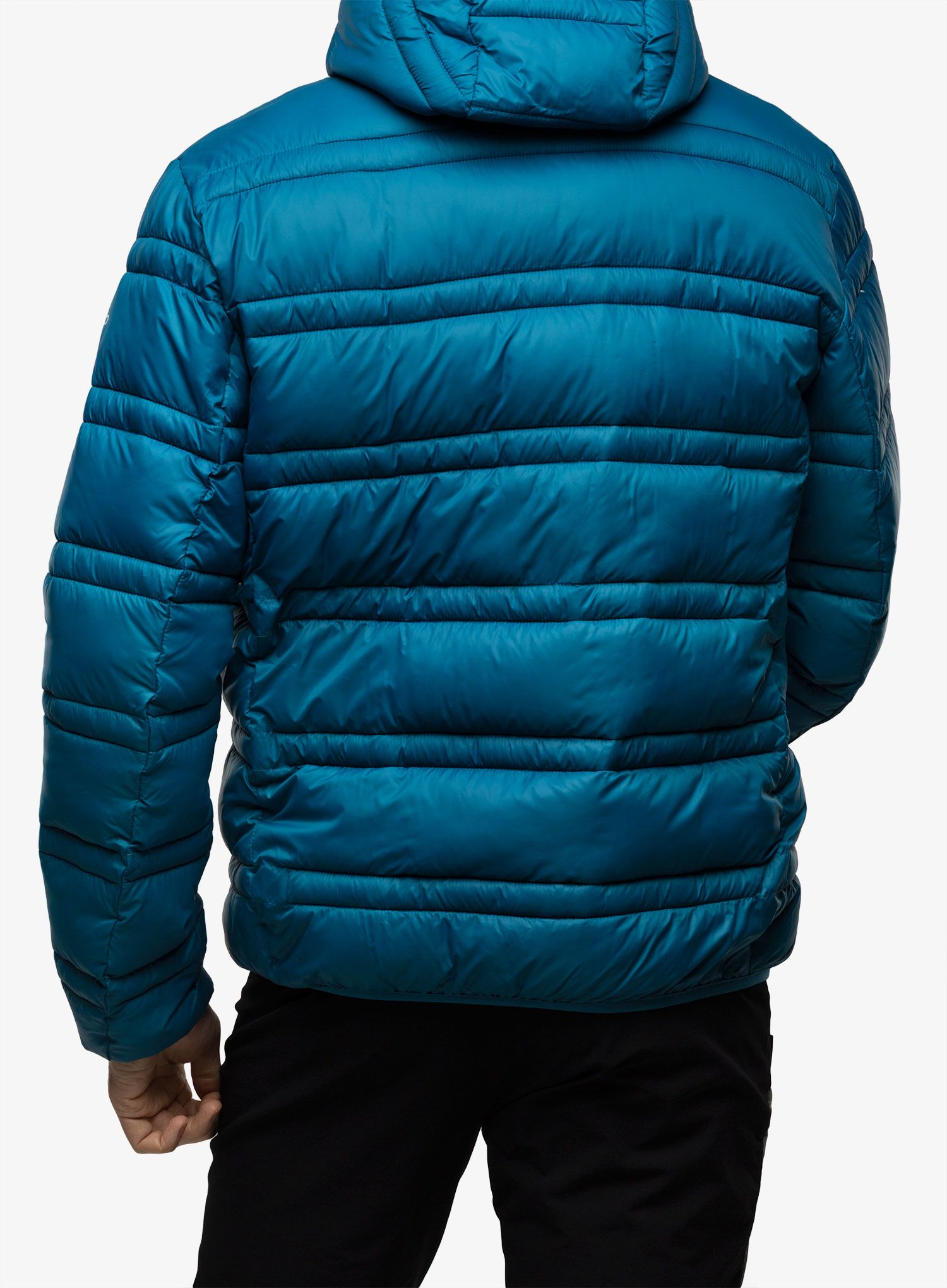 Zateplená bunda CMP Jacket Snaps Hood Tresh - petrol