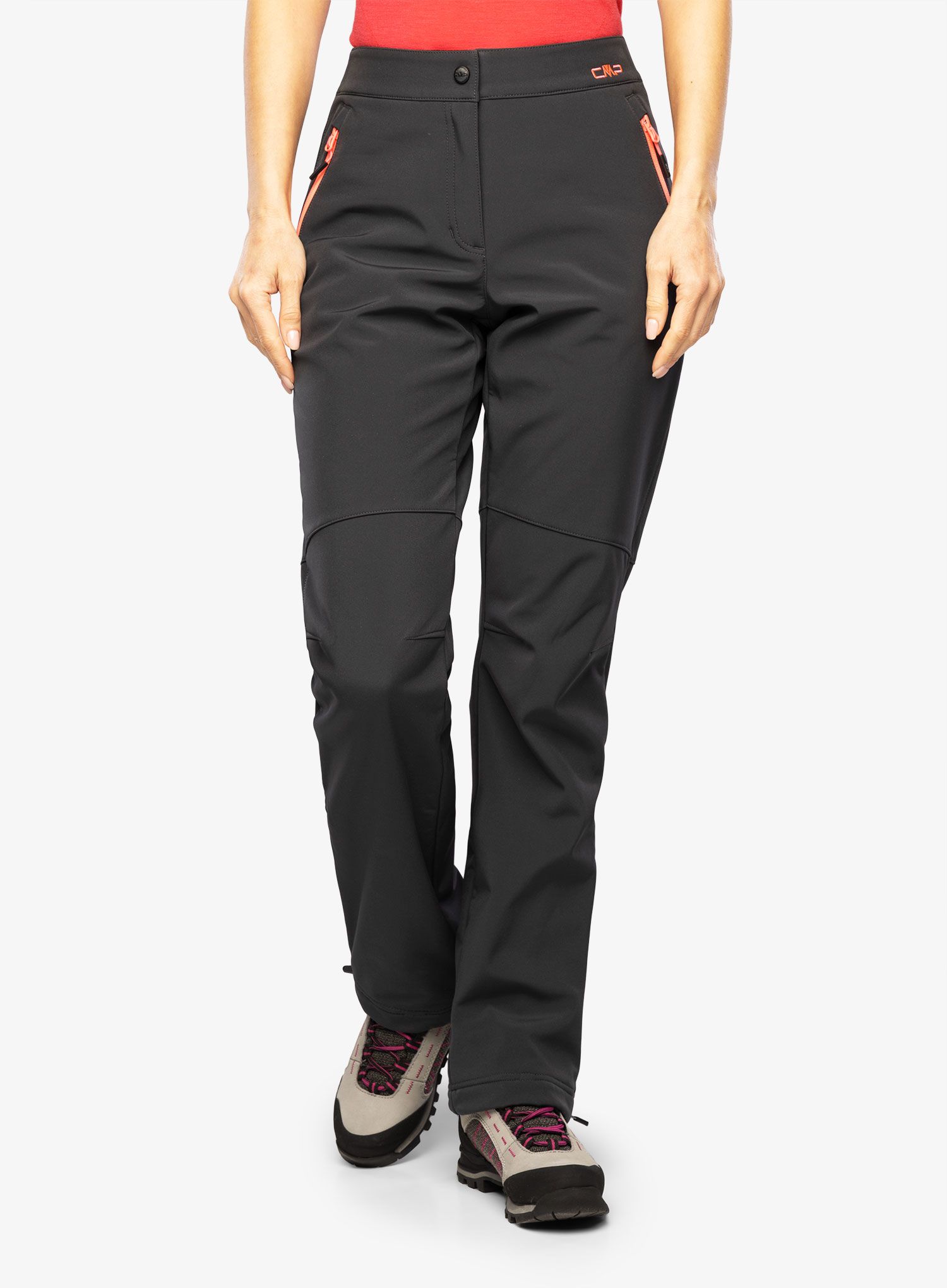 Turistické kalhoty dámské CMP June Long Pant - antracite