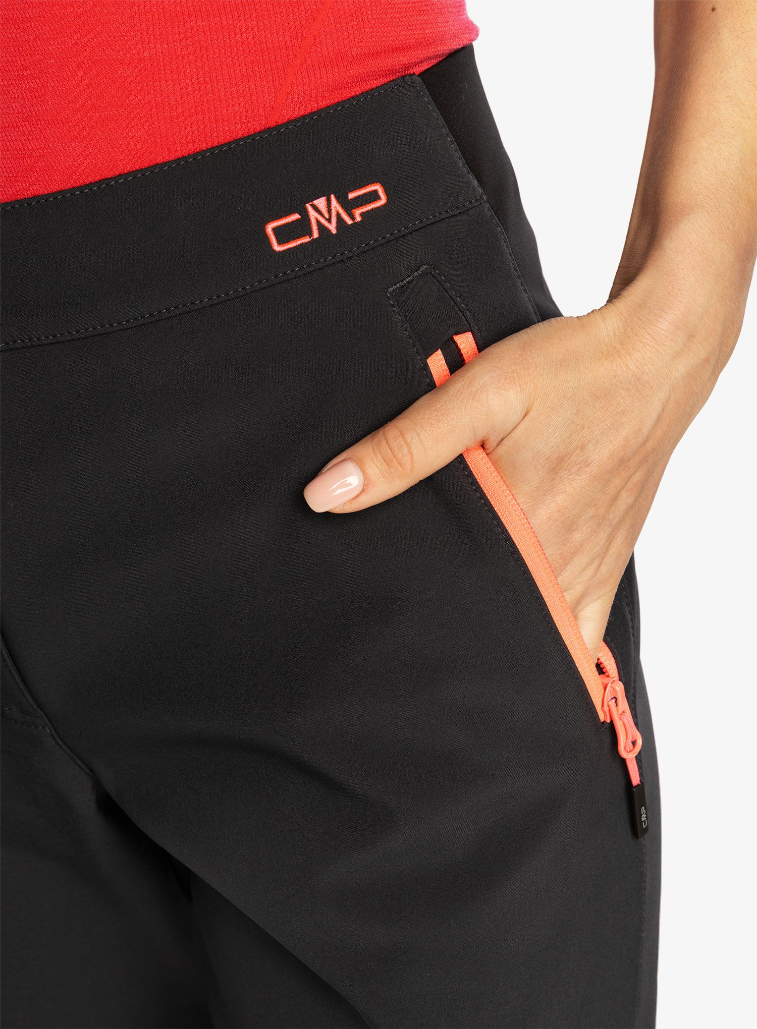 Turistické kalhoty dámské CMP June Long Pant - antracite