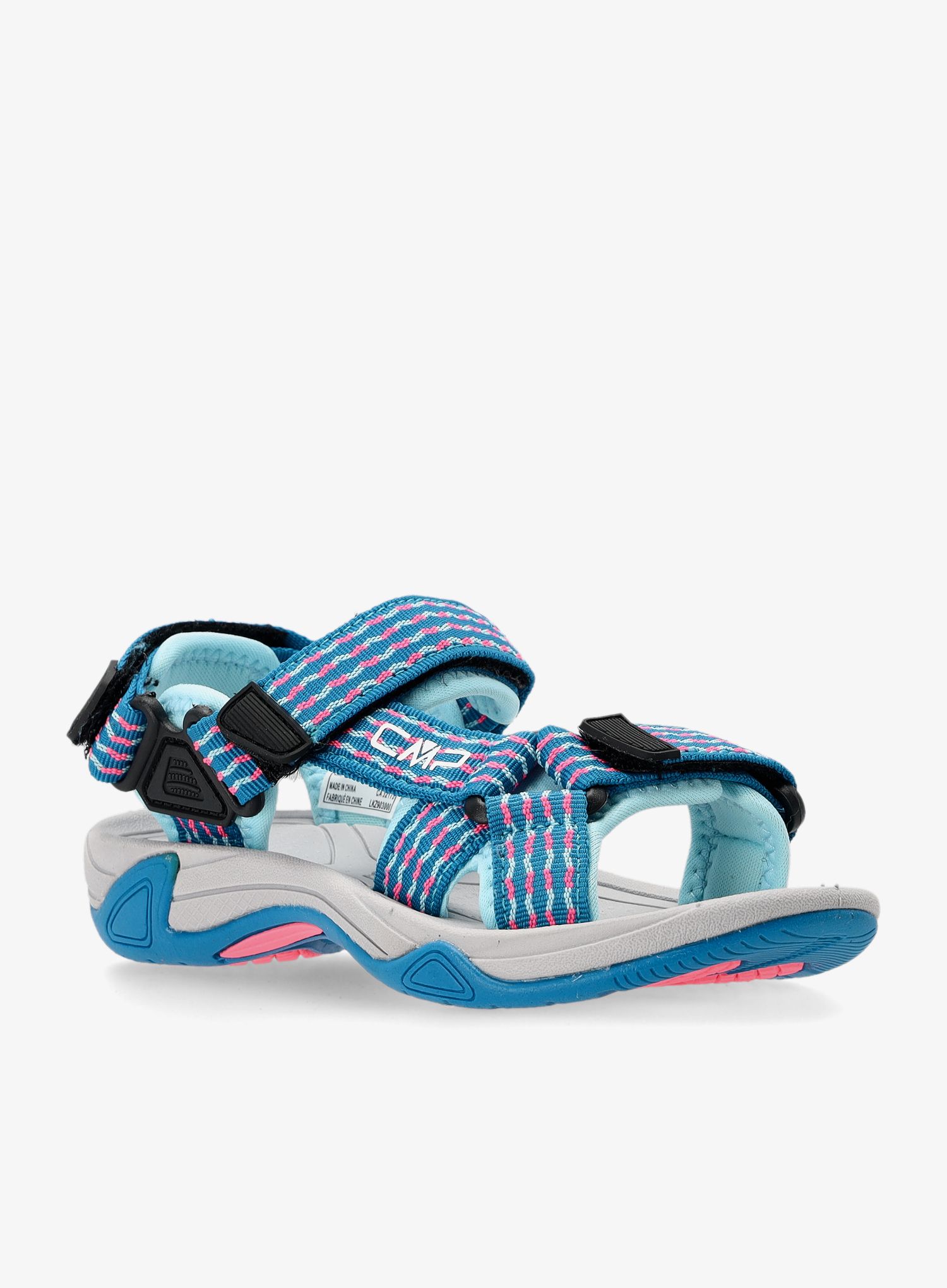 Dětské sandály CMP Kids Hamal Hiking - deep lake/pink fluo