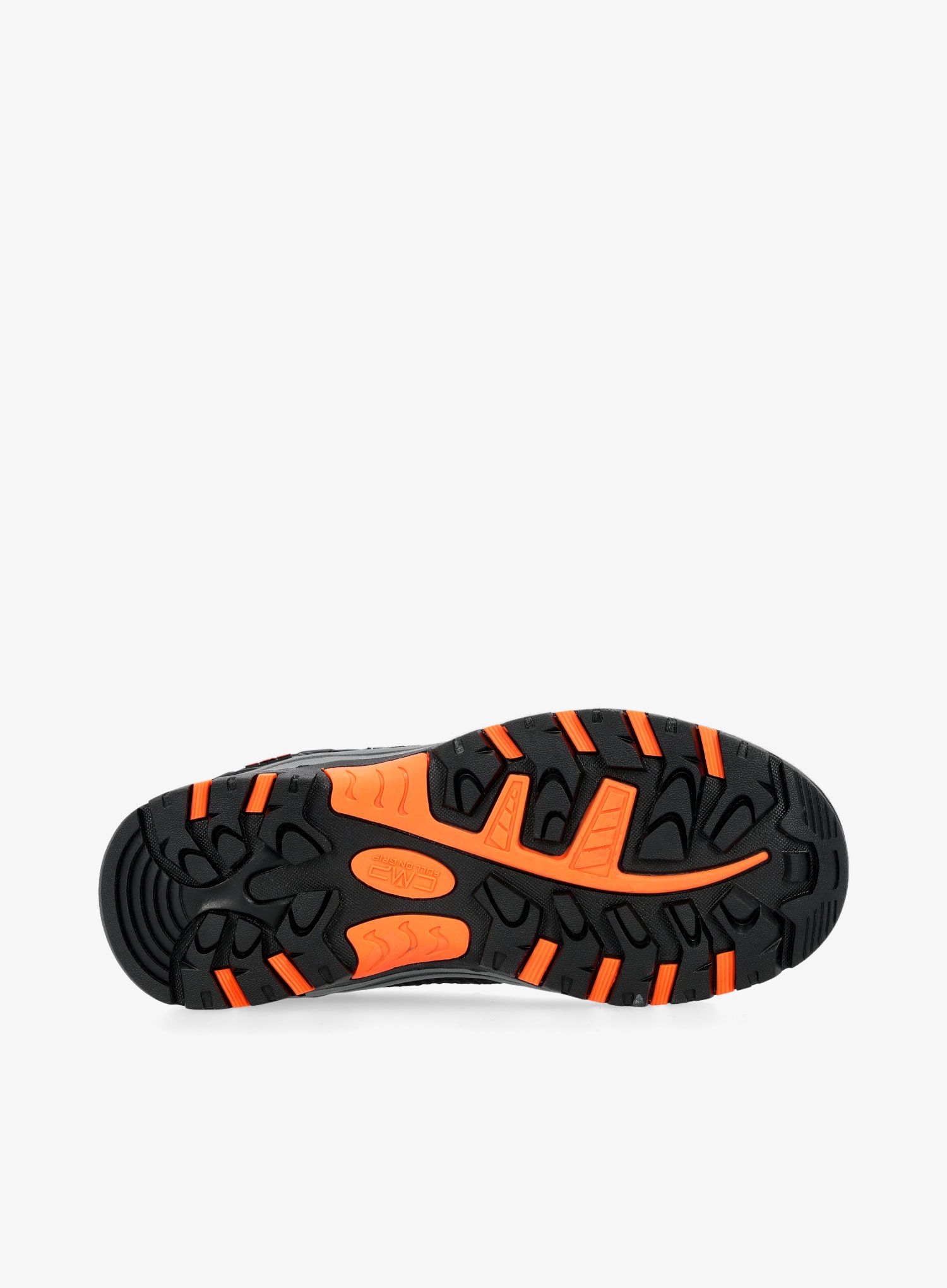 Turistické boty pro děti CMP Kids Rigel Low WP - antracite/flash orange