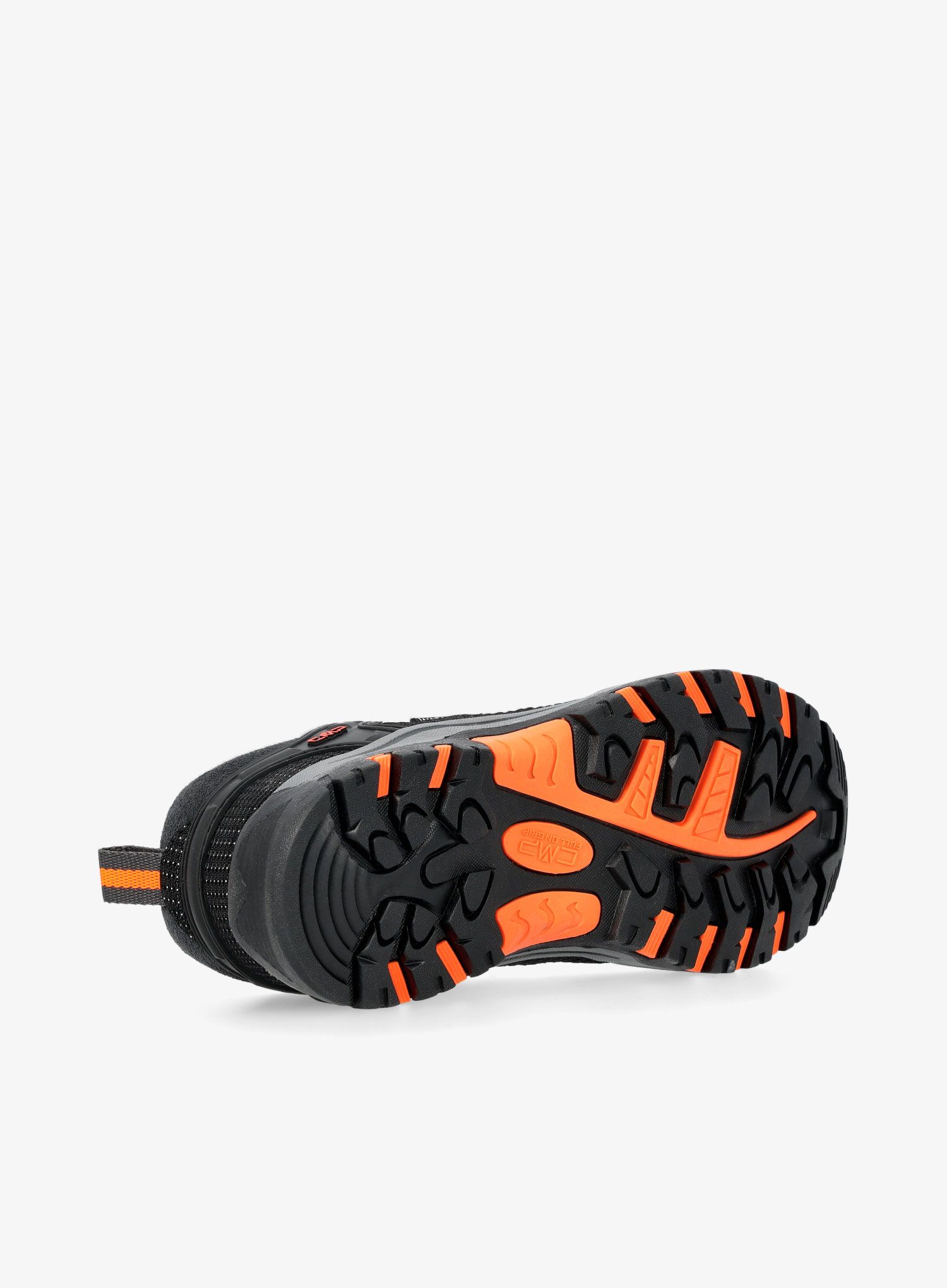 Turistické boty pro děti CMP Kids Rigel Low WP - antracite/flash orange