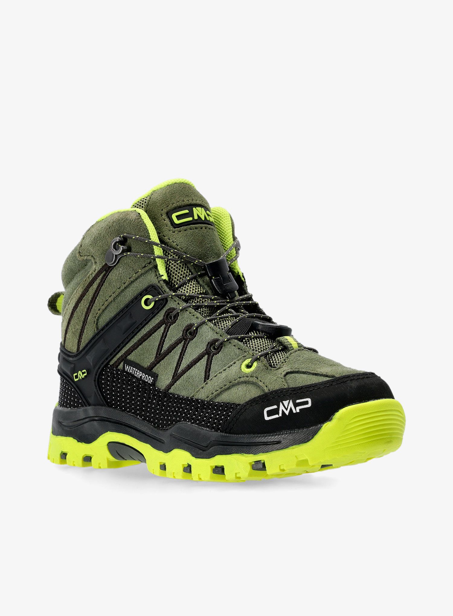 Dětské boty CMP Kids Rigel Mid Trekking Shoe WP - basic green