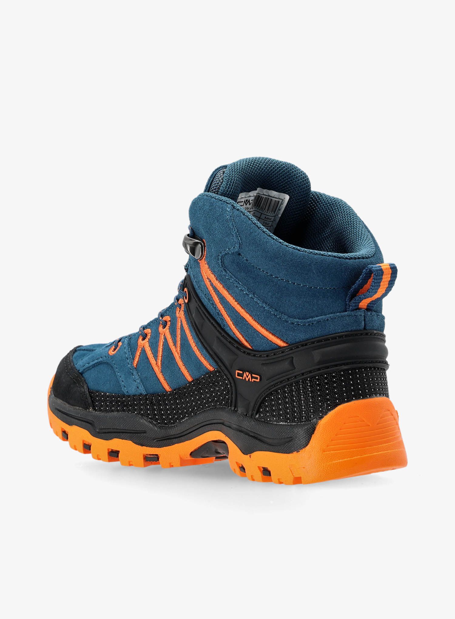 Dětské boty CMP Kids Rigel Mid WP - bluesteel/flame