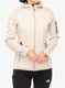 Fleecová mikina dámská CMP Londra Fix Hood Jacket Knitted - b.cogesso/sesamo