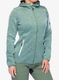 Fleecová mikina dámská CMP Londra Fix Hood Jacket Knitted - jade/salvia
