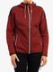 Dámská fleecová bunda CMP Lucy Fix Hood Jacket - campari/anthracite