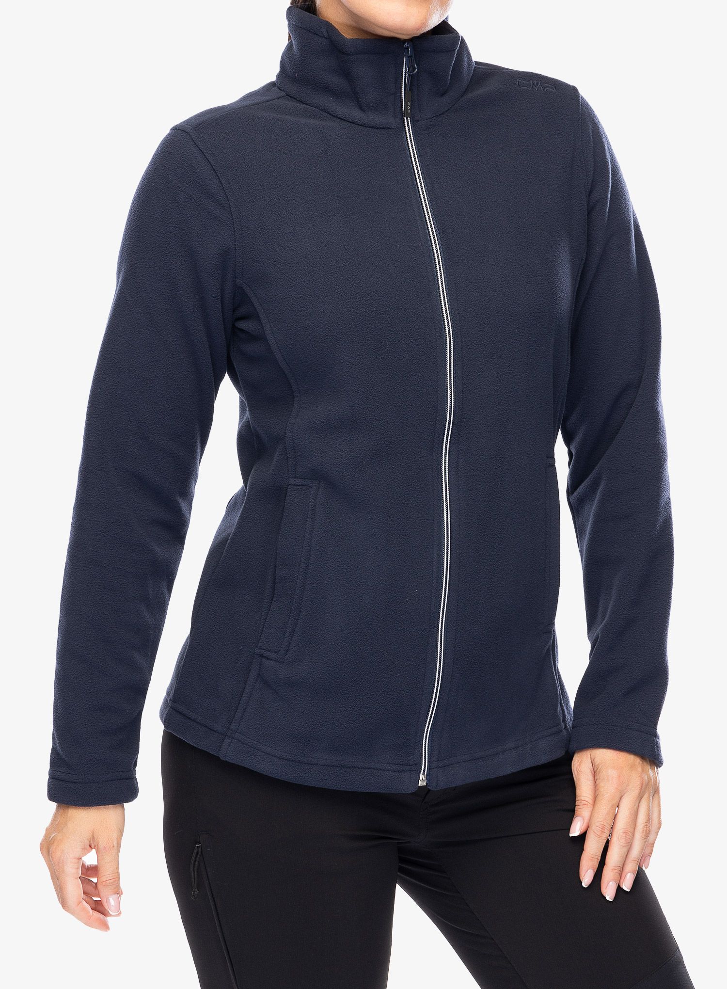 Fleecová mikina dámská CMP Luminelle - black/blue