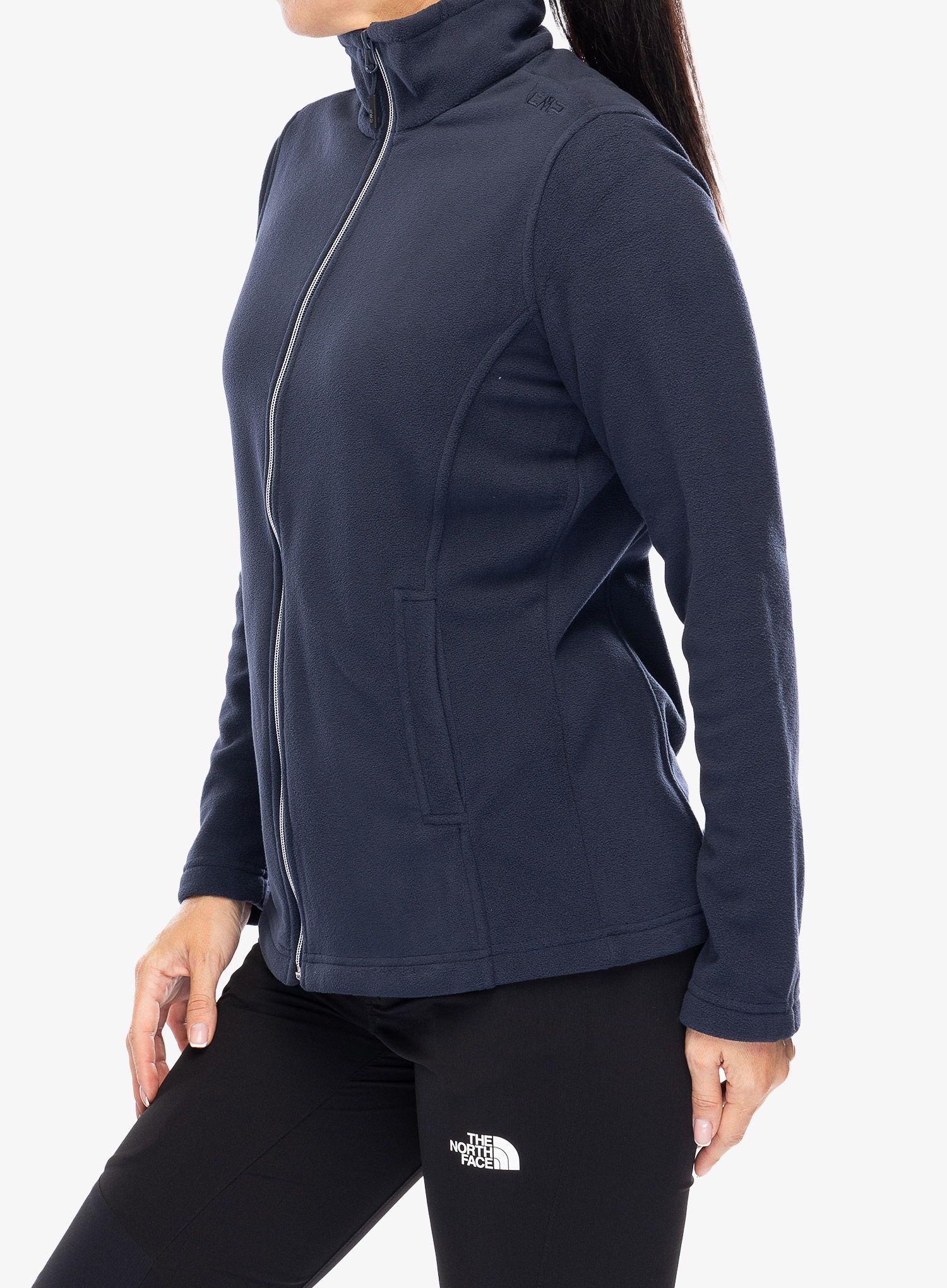 Fleecová mikina dámská CMP Luminelle - black/blue
