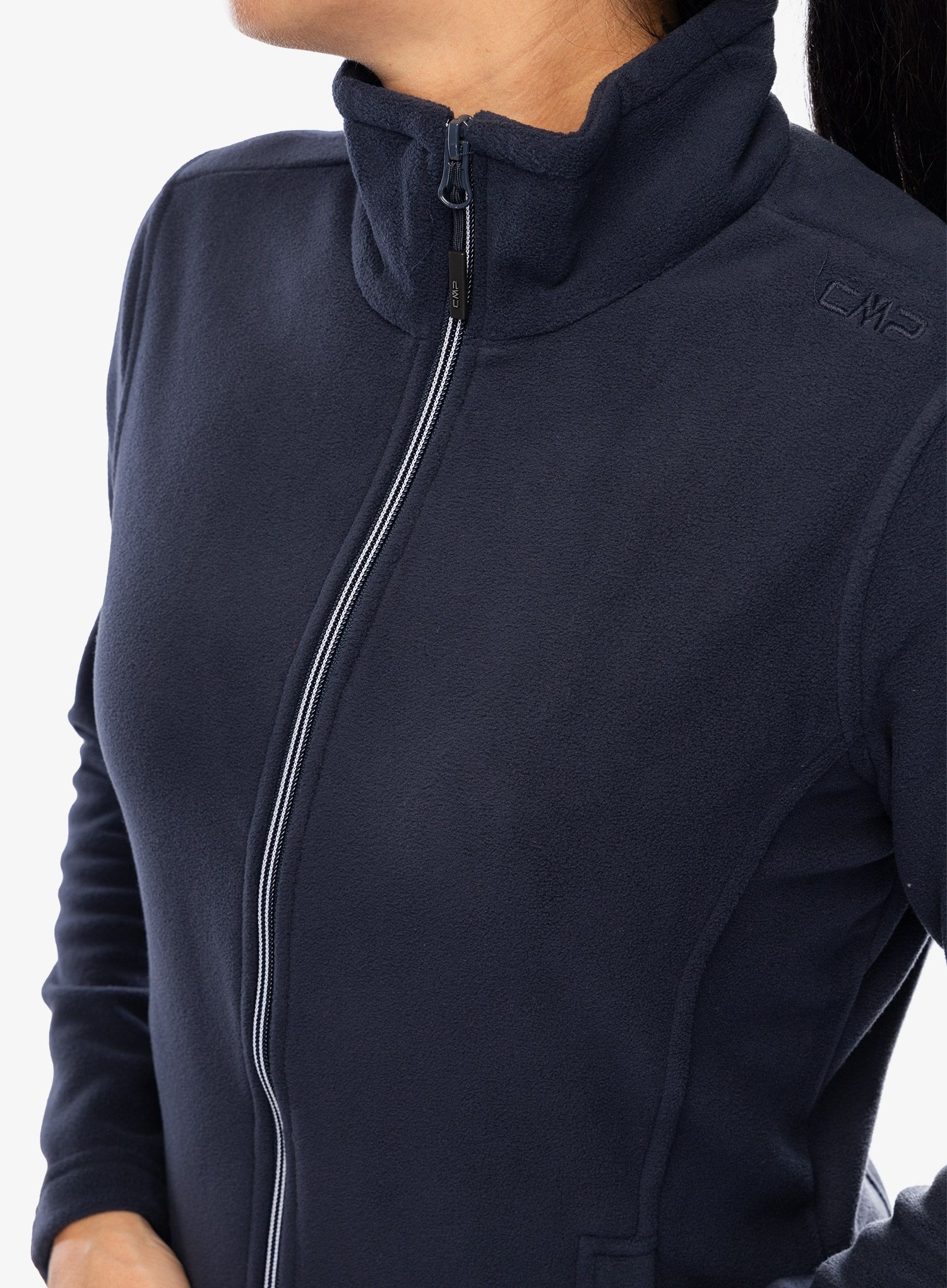 Fleecová mikina dámská CMP Luminelle - black/blue
