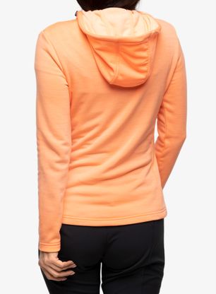 Dámská mikina s kapucí CMP Orianna Jacket Fix Hood - sunrise mel