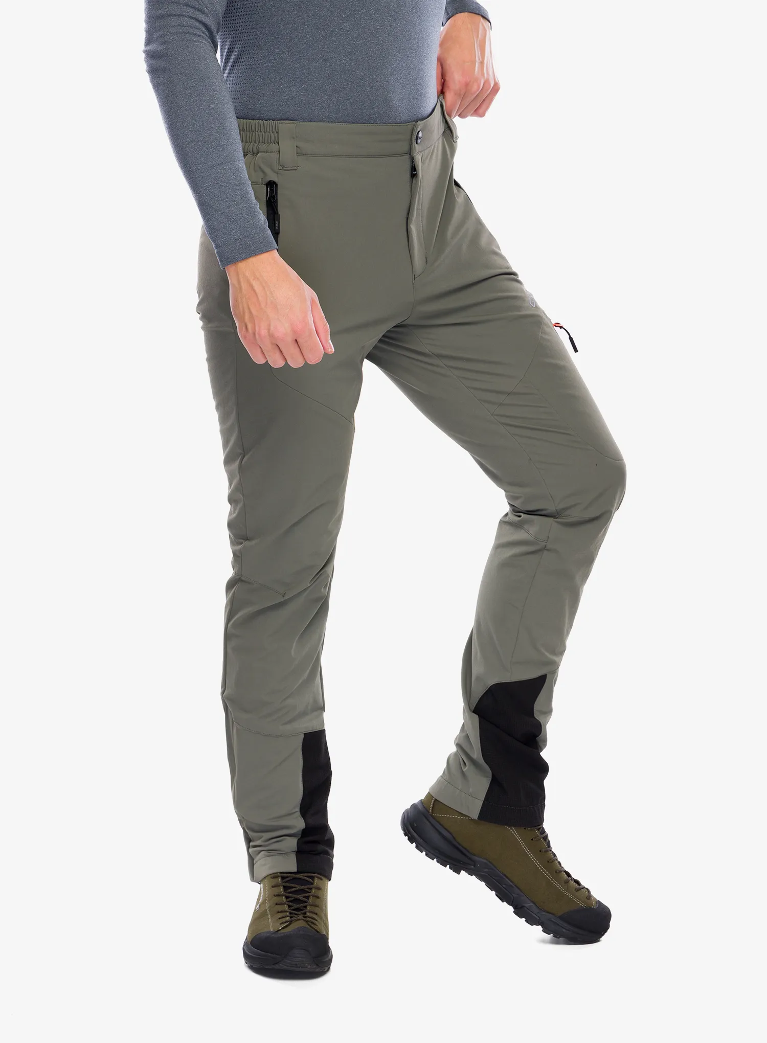 Softshell kalhoty CMP Pant Migel - olive