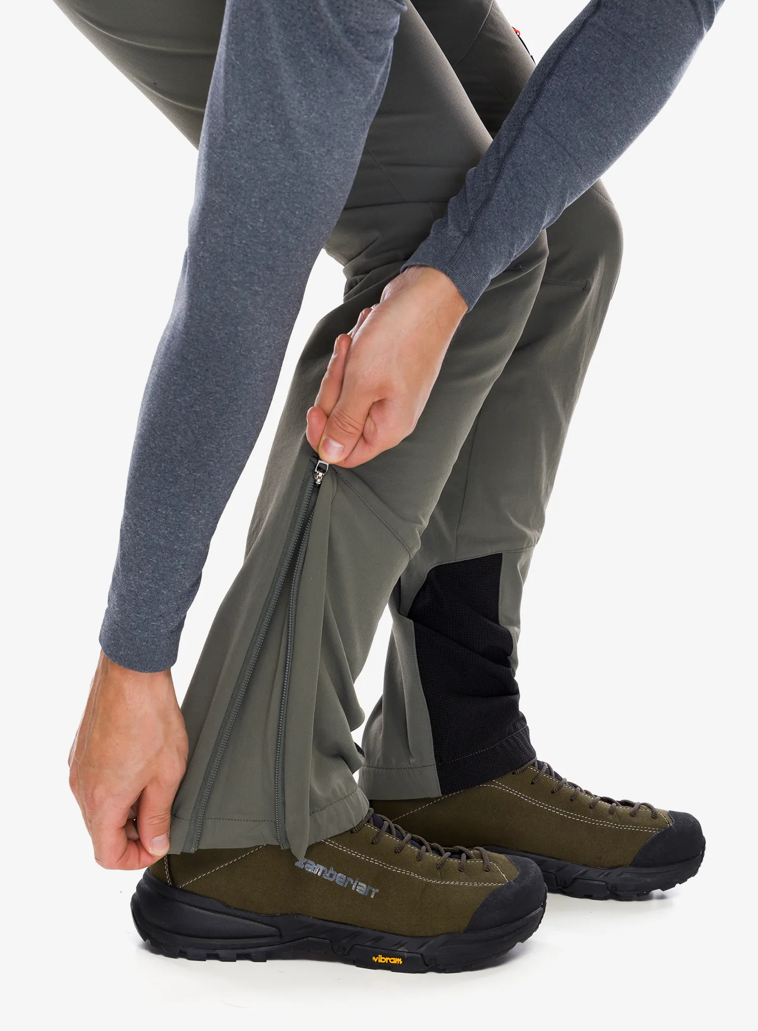 Softshell kalhoty CMP Pant Migel - olive