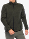 Fleecová mikina CMP Perl Jacket Knitted - olive/nero