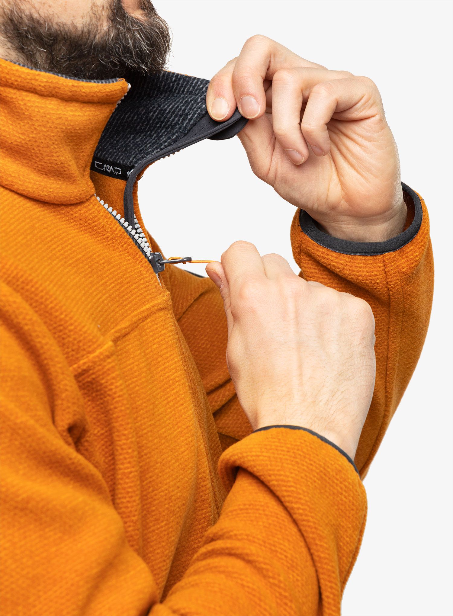 Fleecová mikina CMP Perry Jacket - zucca