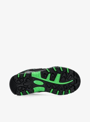 Dětské boty CMP Rigel Low Trekking Shoe WP - blue/gecko