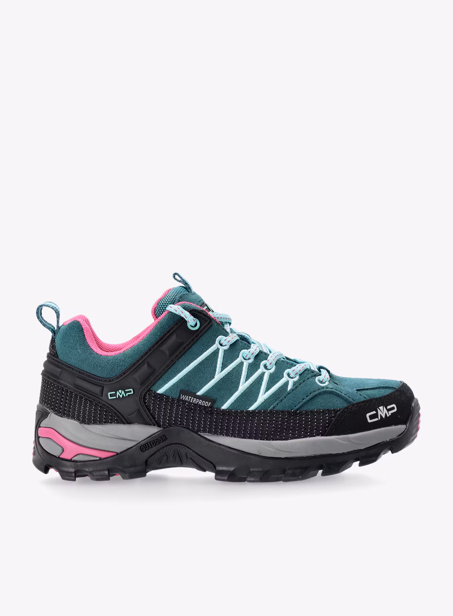 Turistické boty dámské CMP Rigel Low WP - dark turquoise