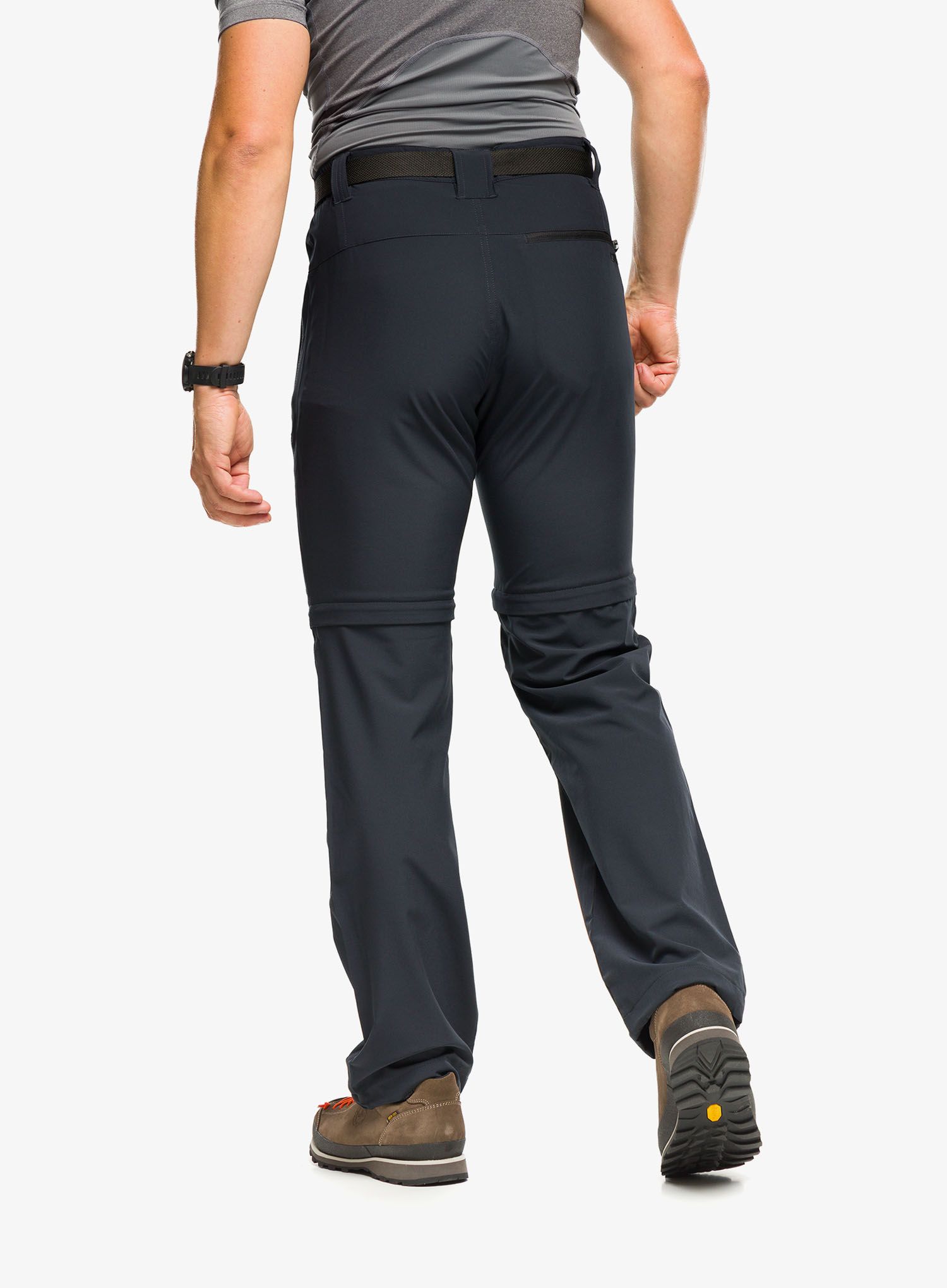 Kalhoty CMP Rule Zip Off Pant Stretch Polyester - antracite