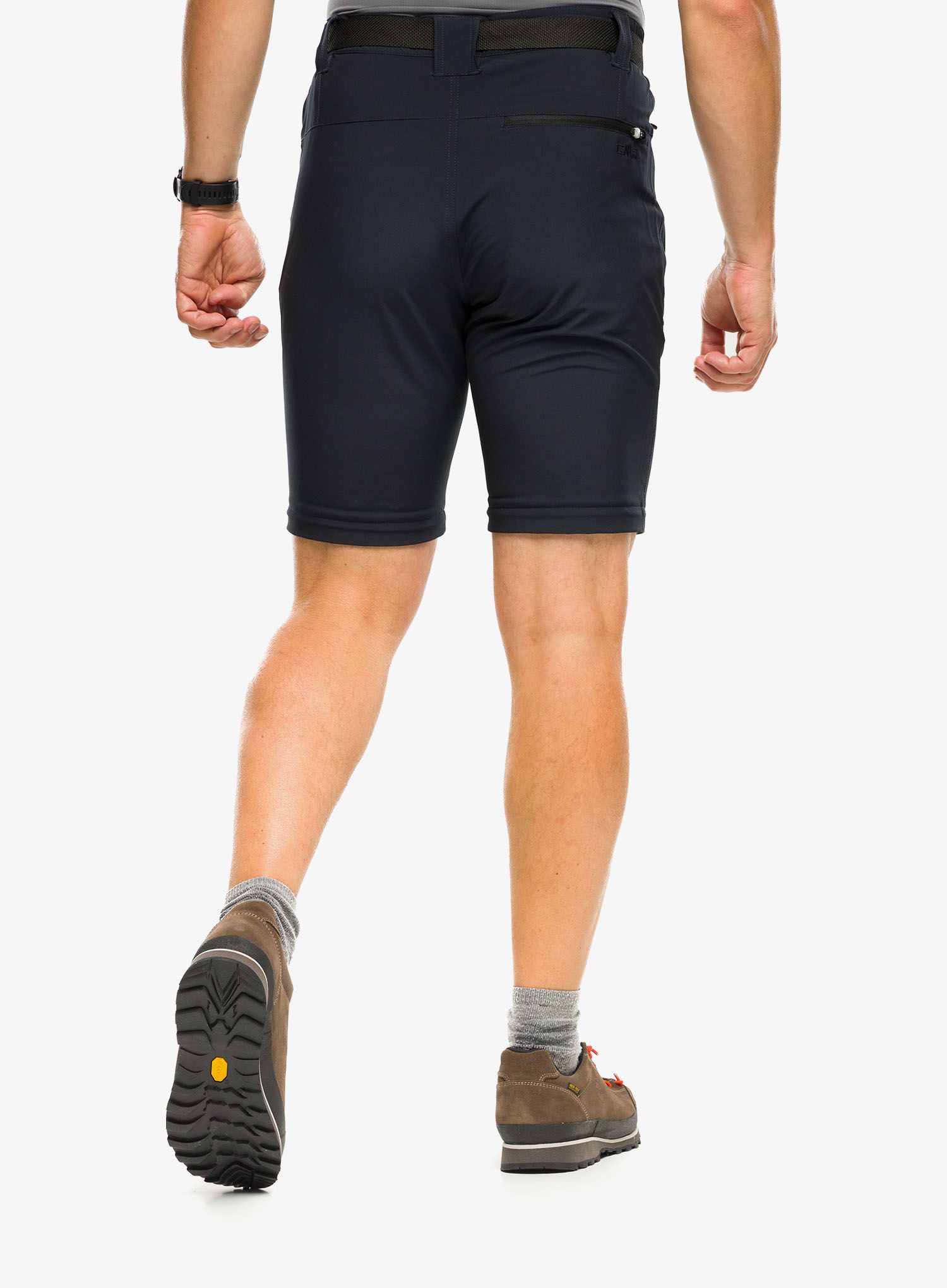 Kalhoty CMP Rule Zip Off Pant Stretch Polyester - antracite
