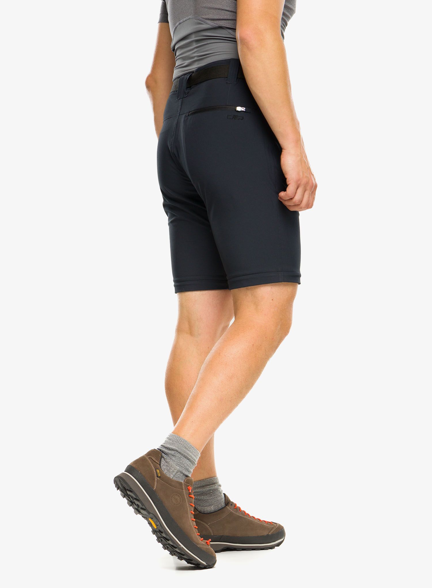 Kalhoty CMP Rule Zip Off Pant Stretch Polyester - antracite