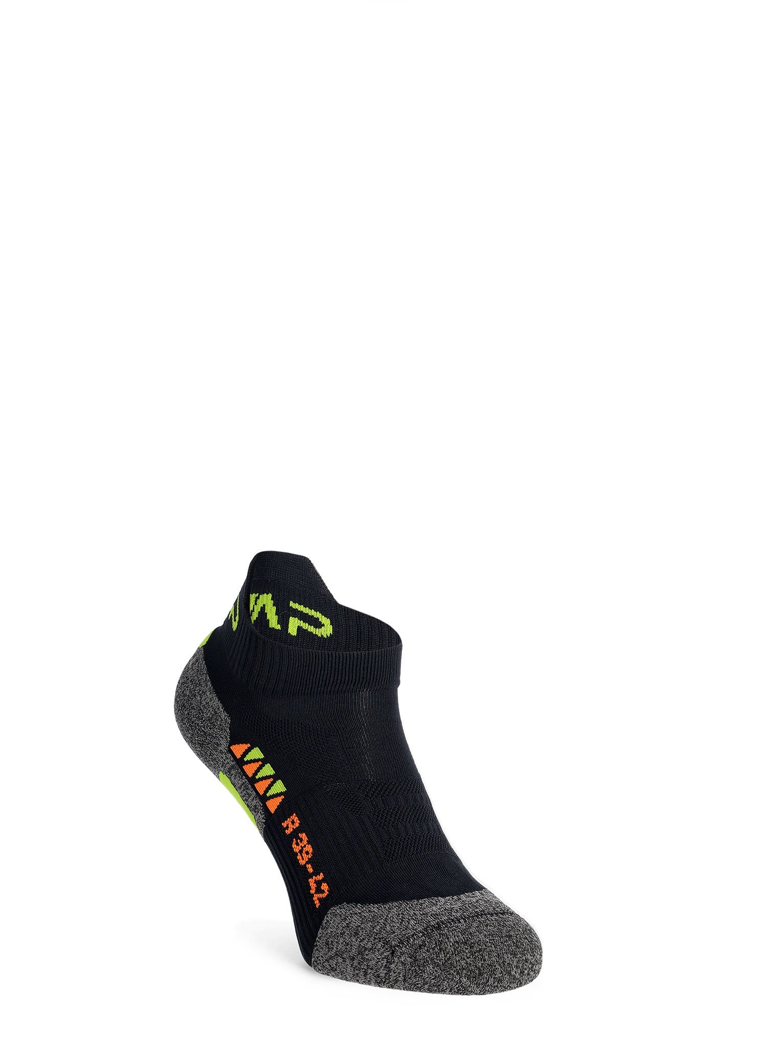 Běžecké ponožky CMP Running Sock SkinLife - black/energy