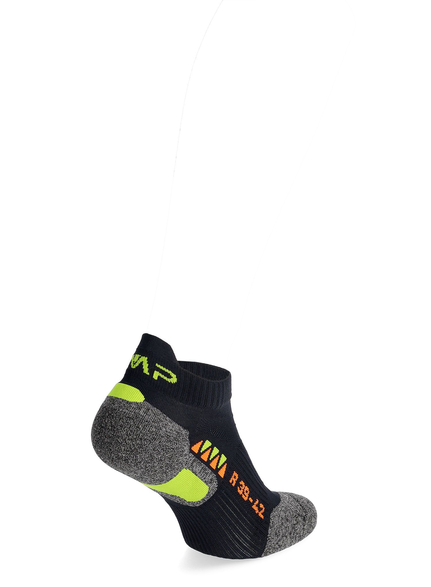Běžecké ponožky CMP Running Sock SkinLife - black/energy