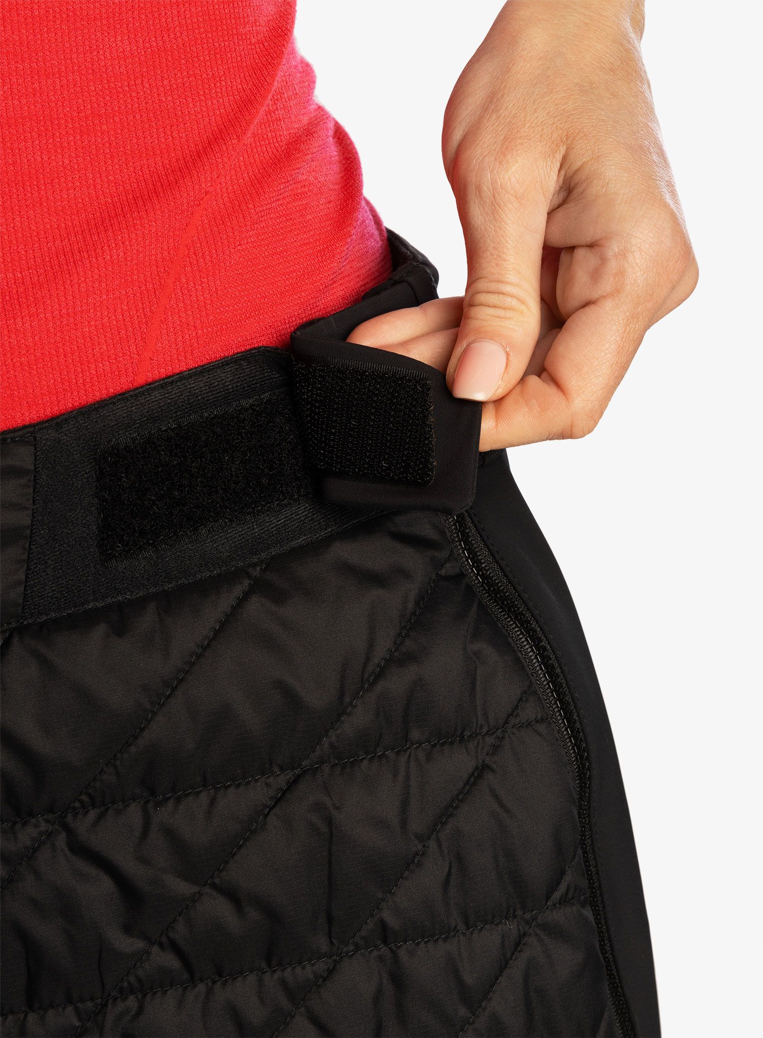 Zateplená sukně CMP Skirt Twisted - nero