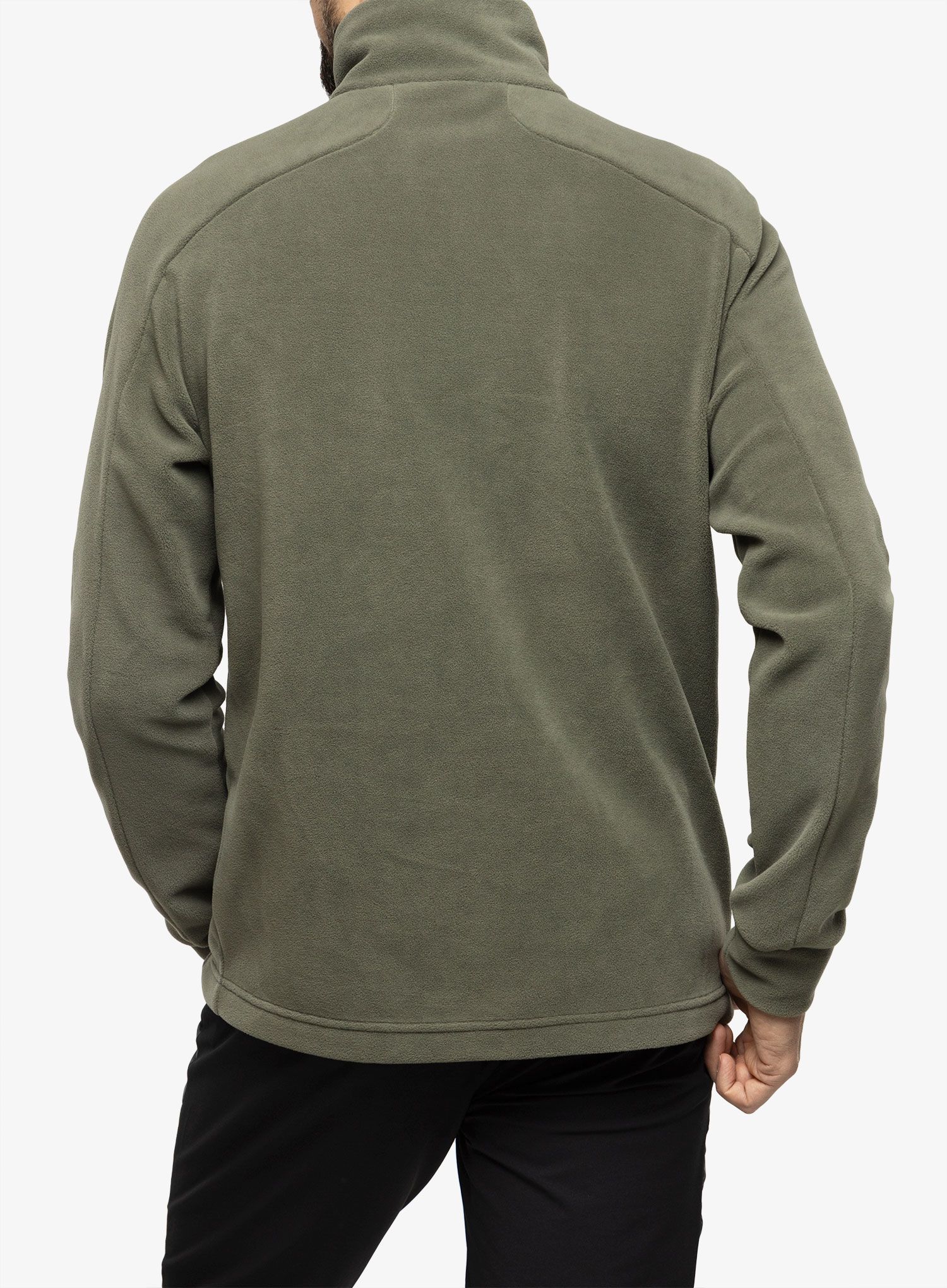 Fleece mikina CMP Spade Jacket - kaki