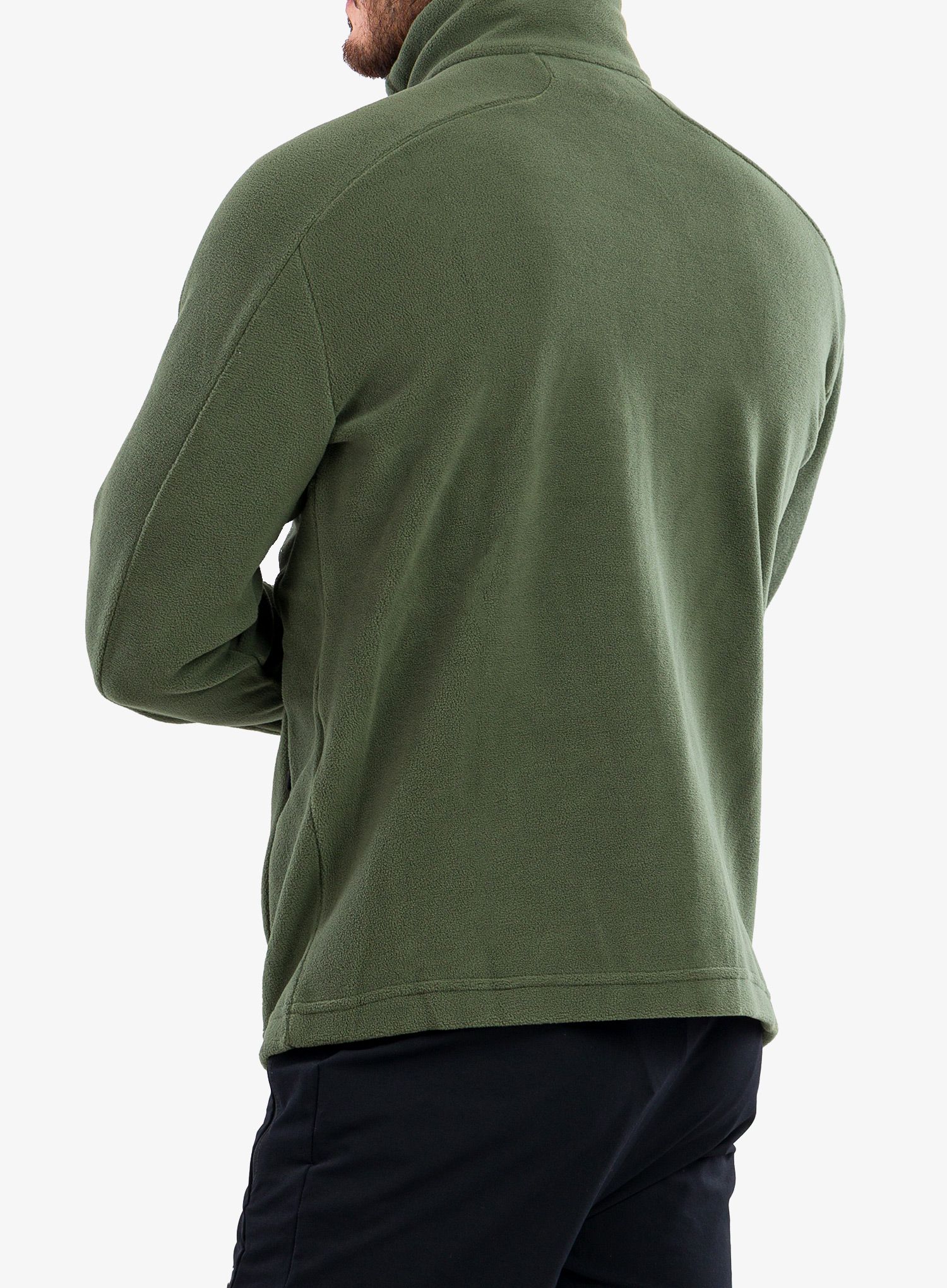 Mikina na zip CMP Spade Jacket - oil green