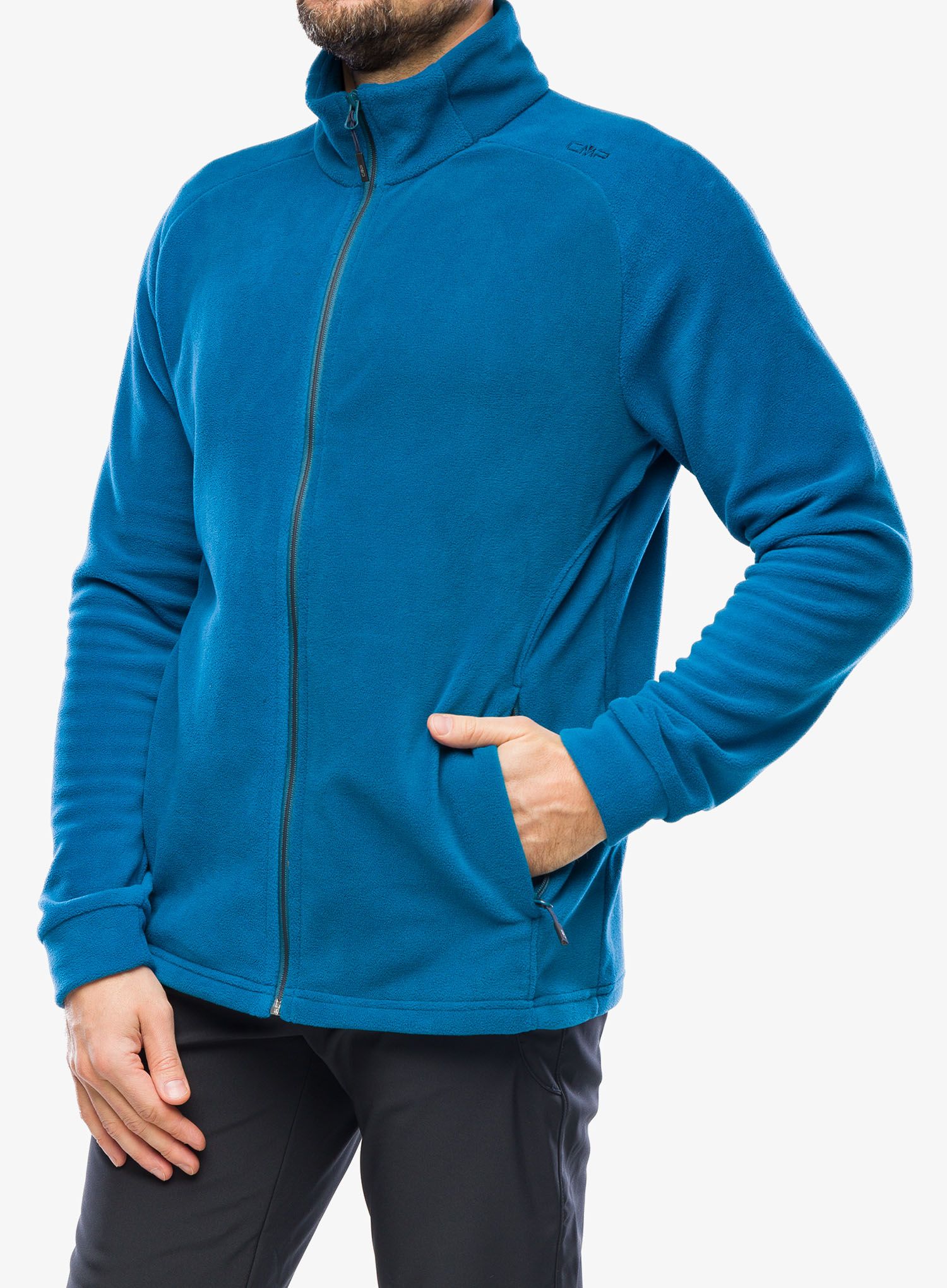 Rozepínací mikina CMP Spade Jacket - petrol