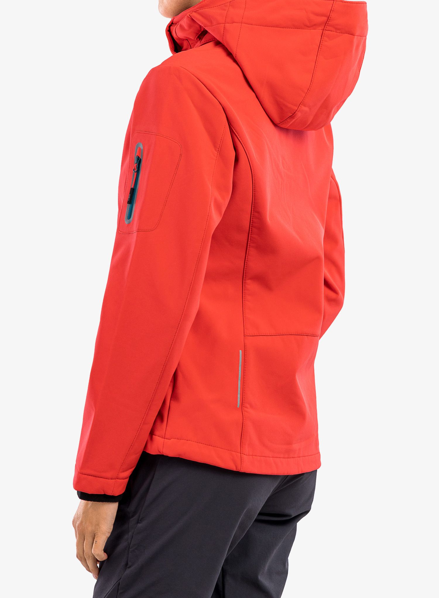 Dámská softshellová bunda CMP Terra Zip Hood Jacket - campari