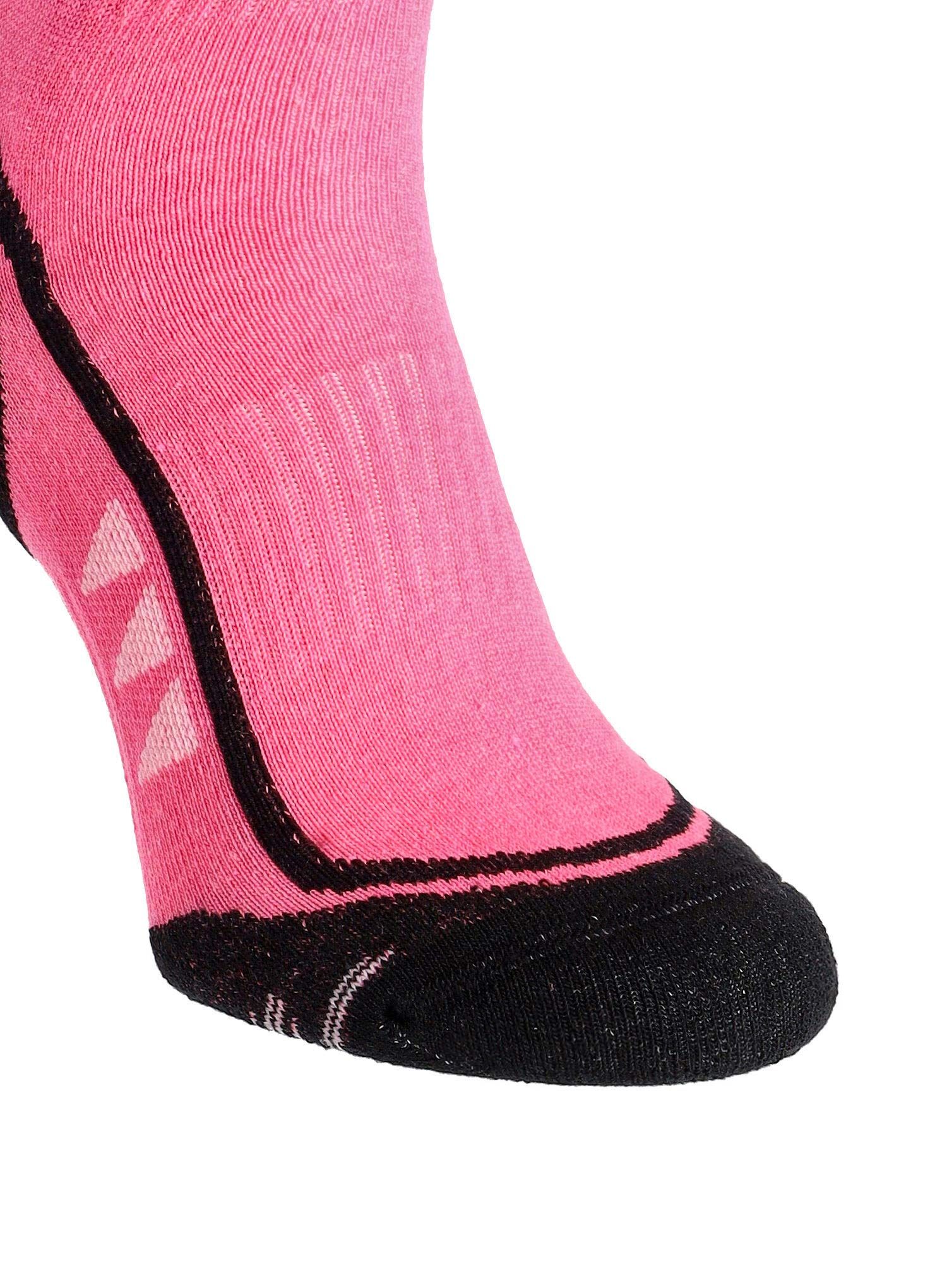 Dámské ponožky CMP Trekking Sock SuperSoft 50 Mid - fuxia