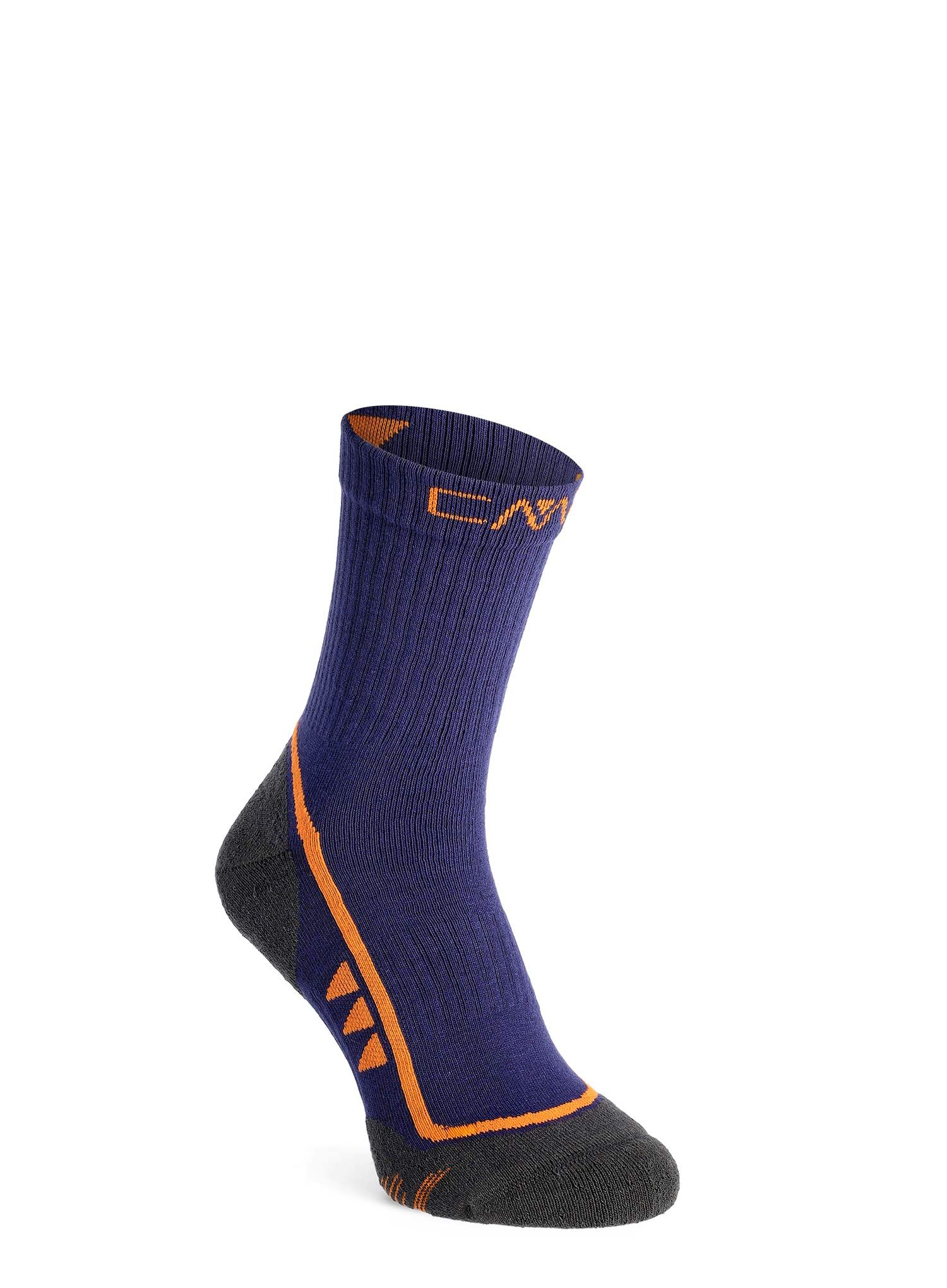 Ponožky CMP Trekking Sock SuperSoft 50 Mid - b.blue/flame