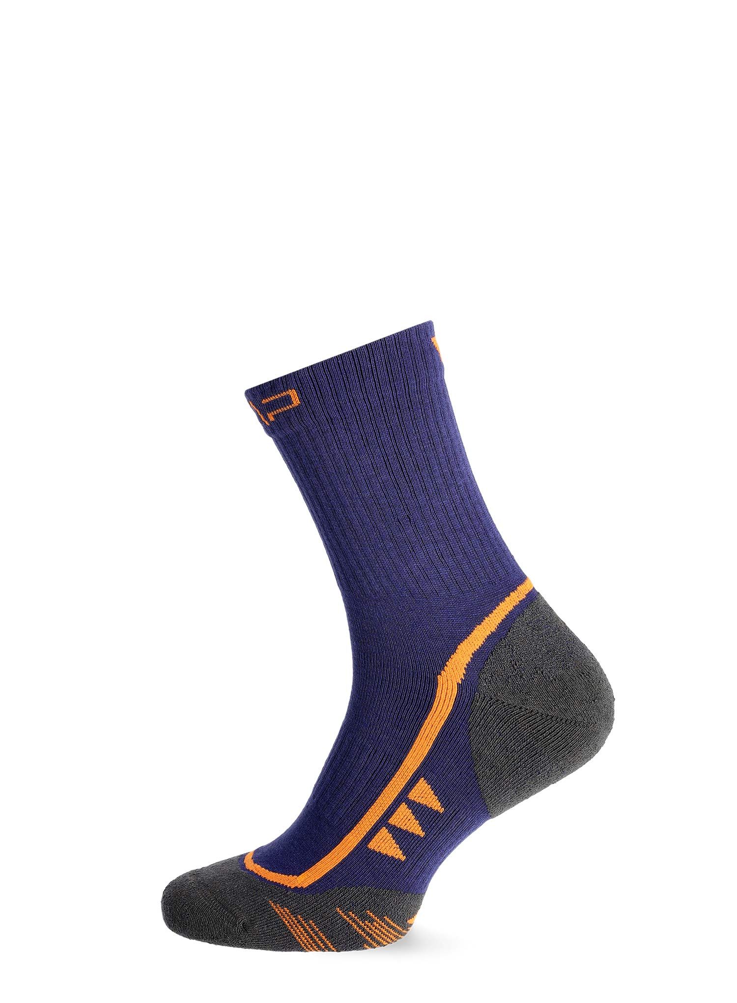 Ponožky CMP Trekking Sock SuperSoft 50 Mid - b.blue/flame
