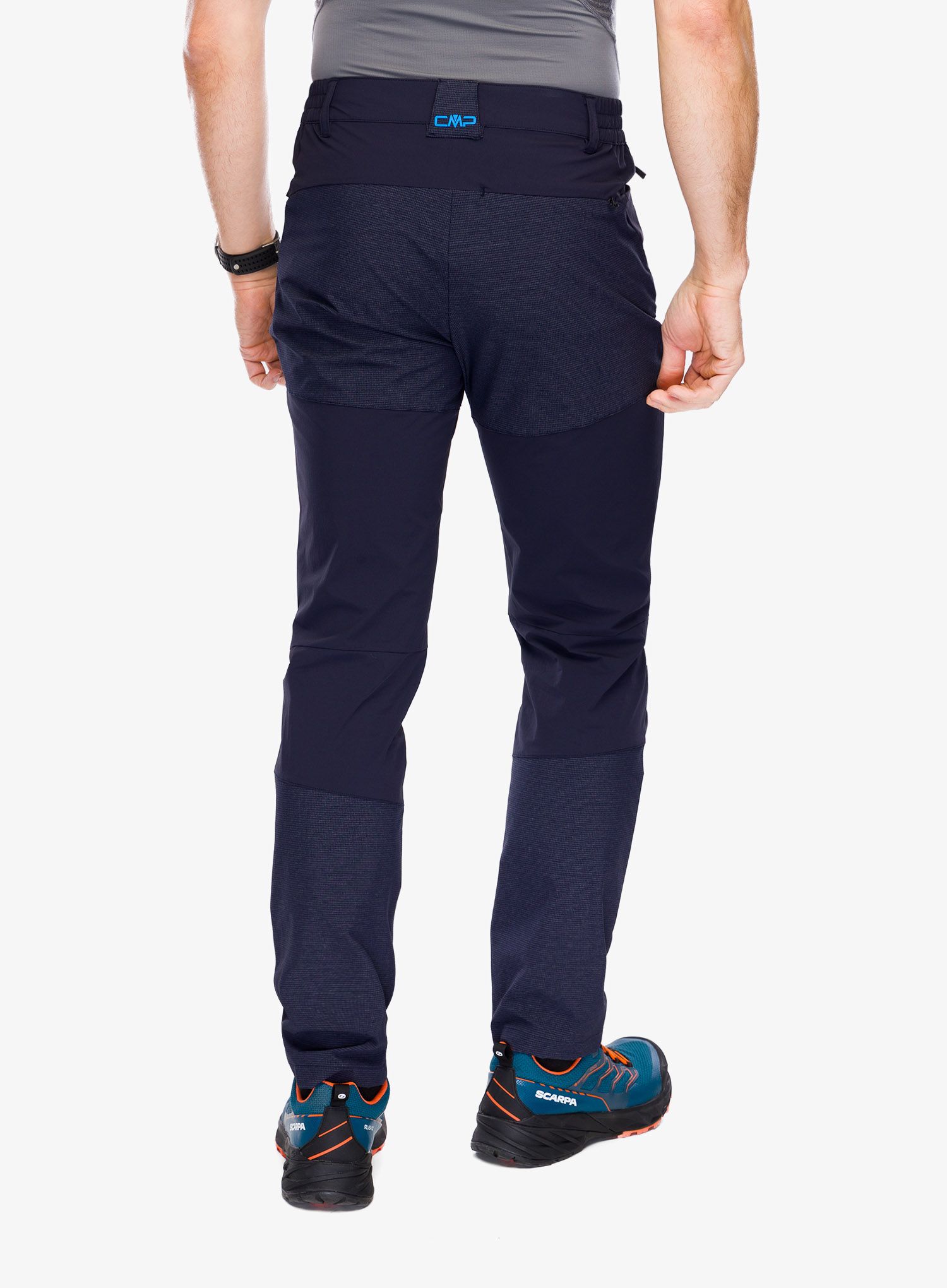 Turistické kalhoty CMP Tua - black blue