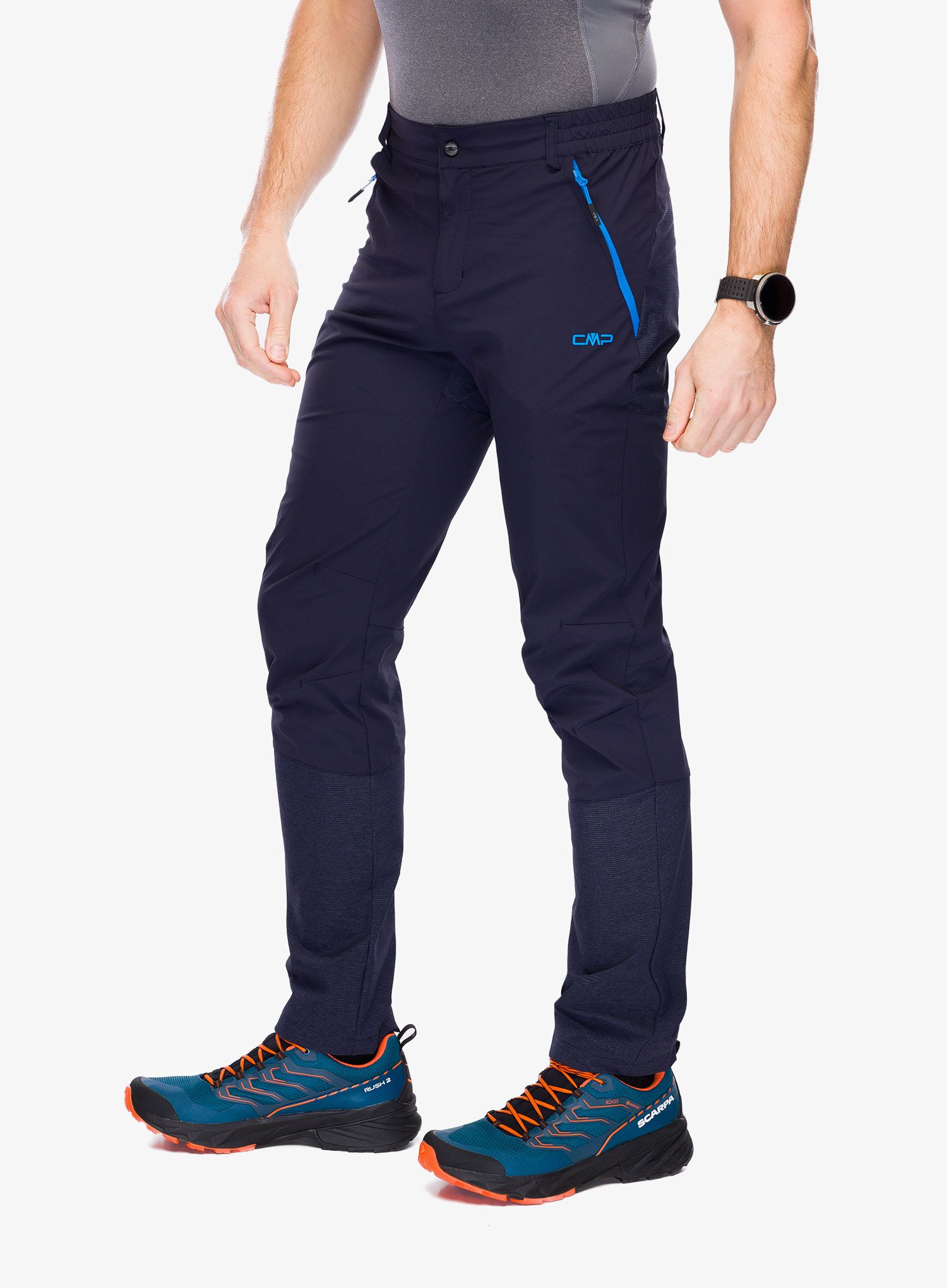 Turistické kalhoty CMP Tua - black blue