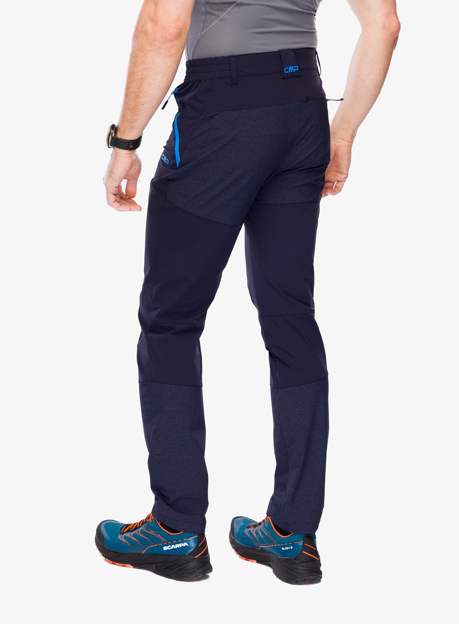 Turistické kalhoty CMP Tua - black blue