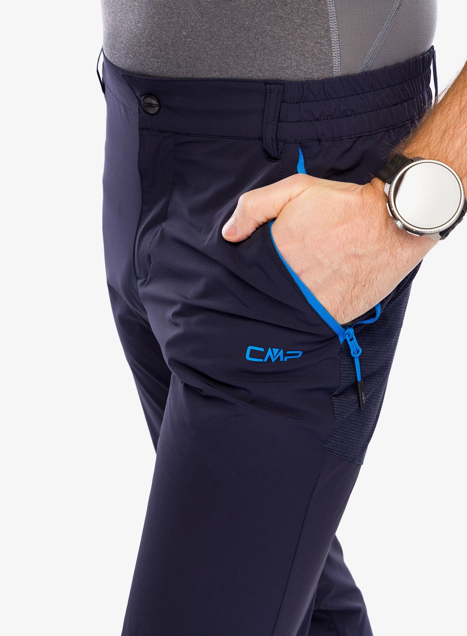 Turistické kalhoty CMP Tua - black blue
