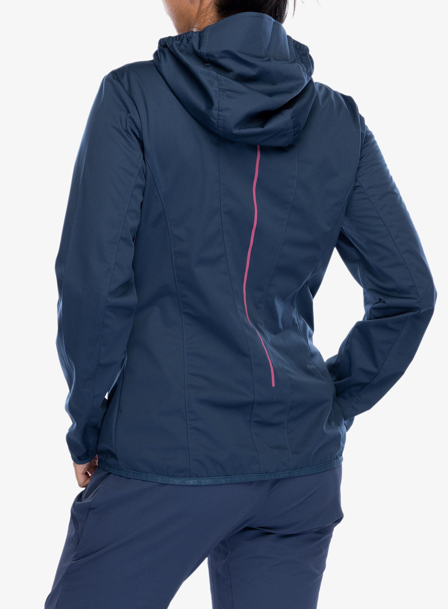 Bunda dámská CMP Vicky Jacket Fix Hood - blue