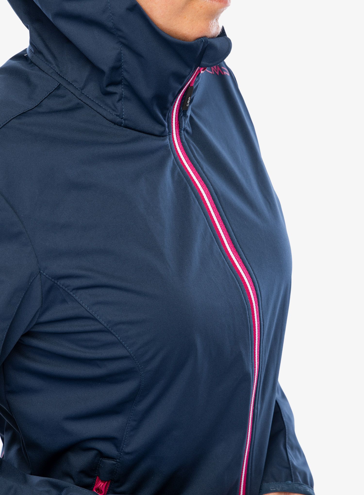 Bunda dámská CMP Vicky Jacket Fix Hood - blue