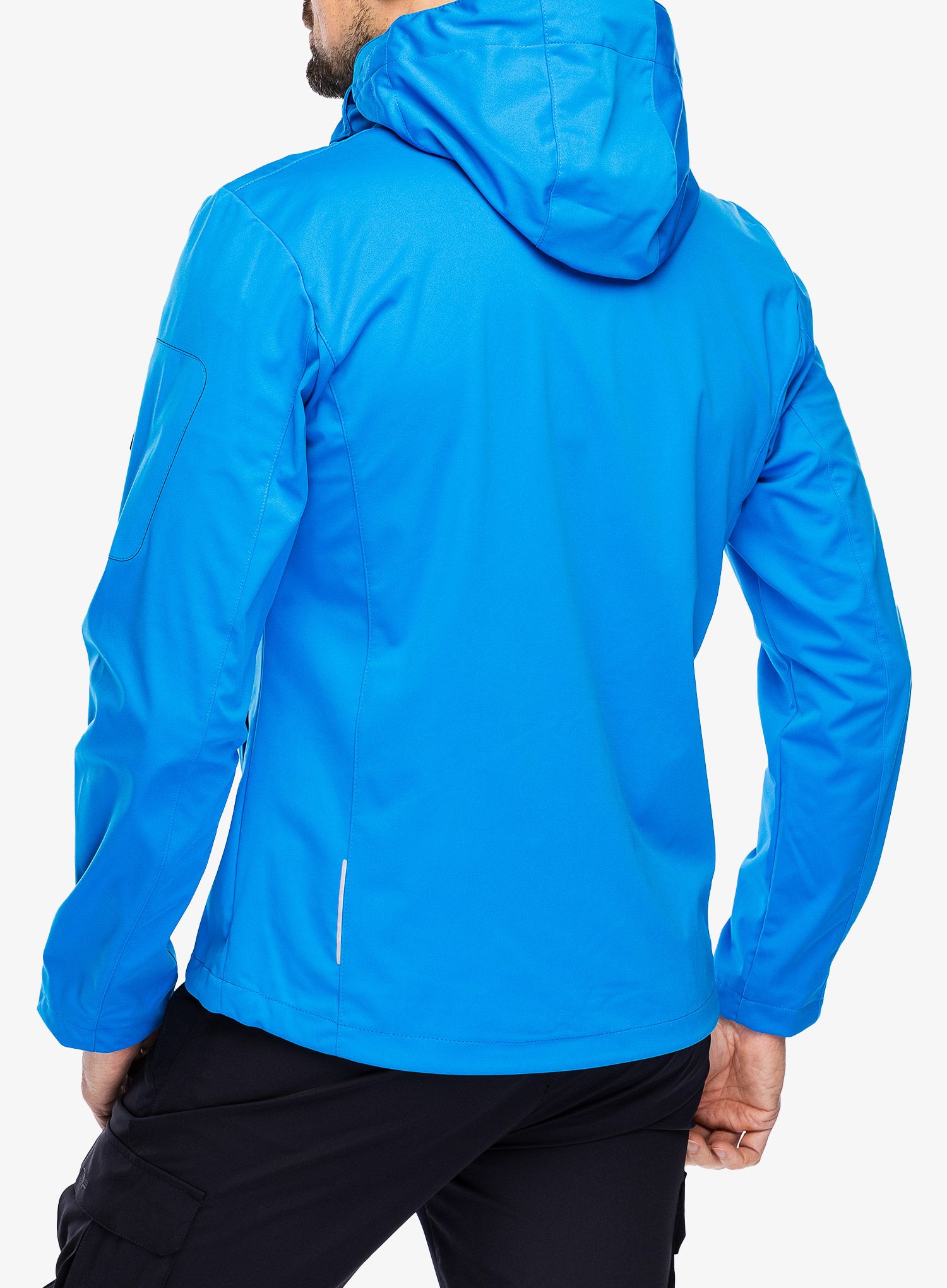 Softshellová bunda pánská CMP Vidal Zip Hood Jacket - river