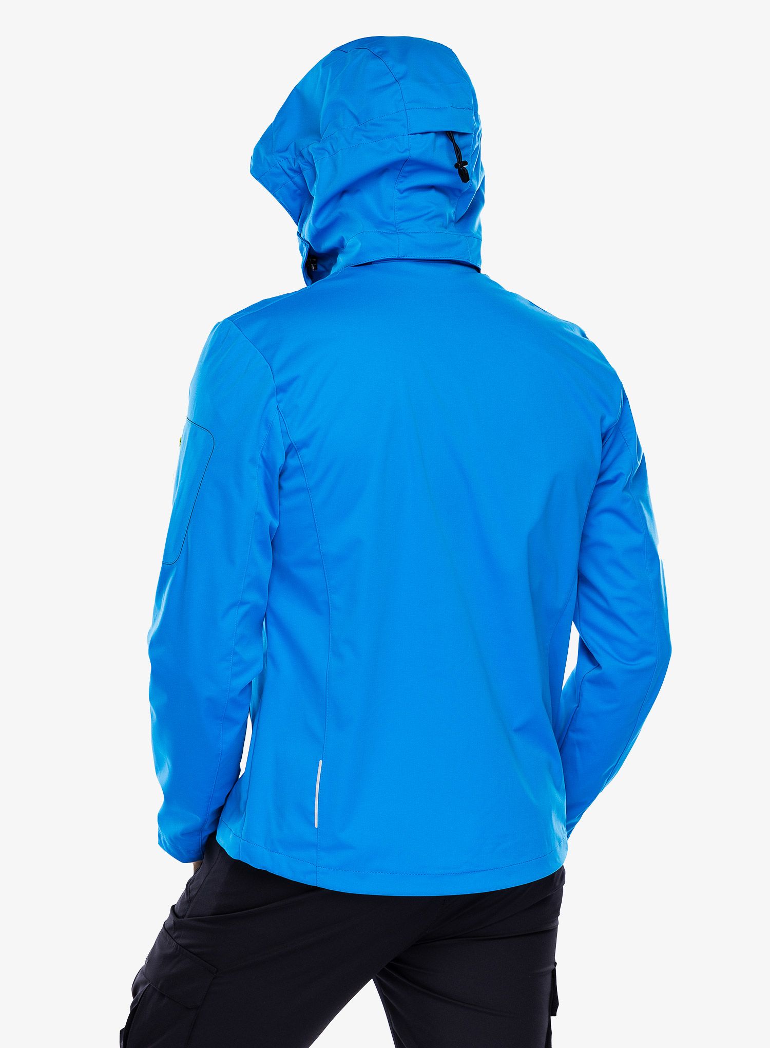 Softshellová bunda pánská CMP Vidal Zip Hood Jacket - river