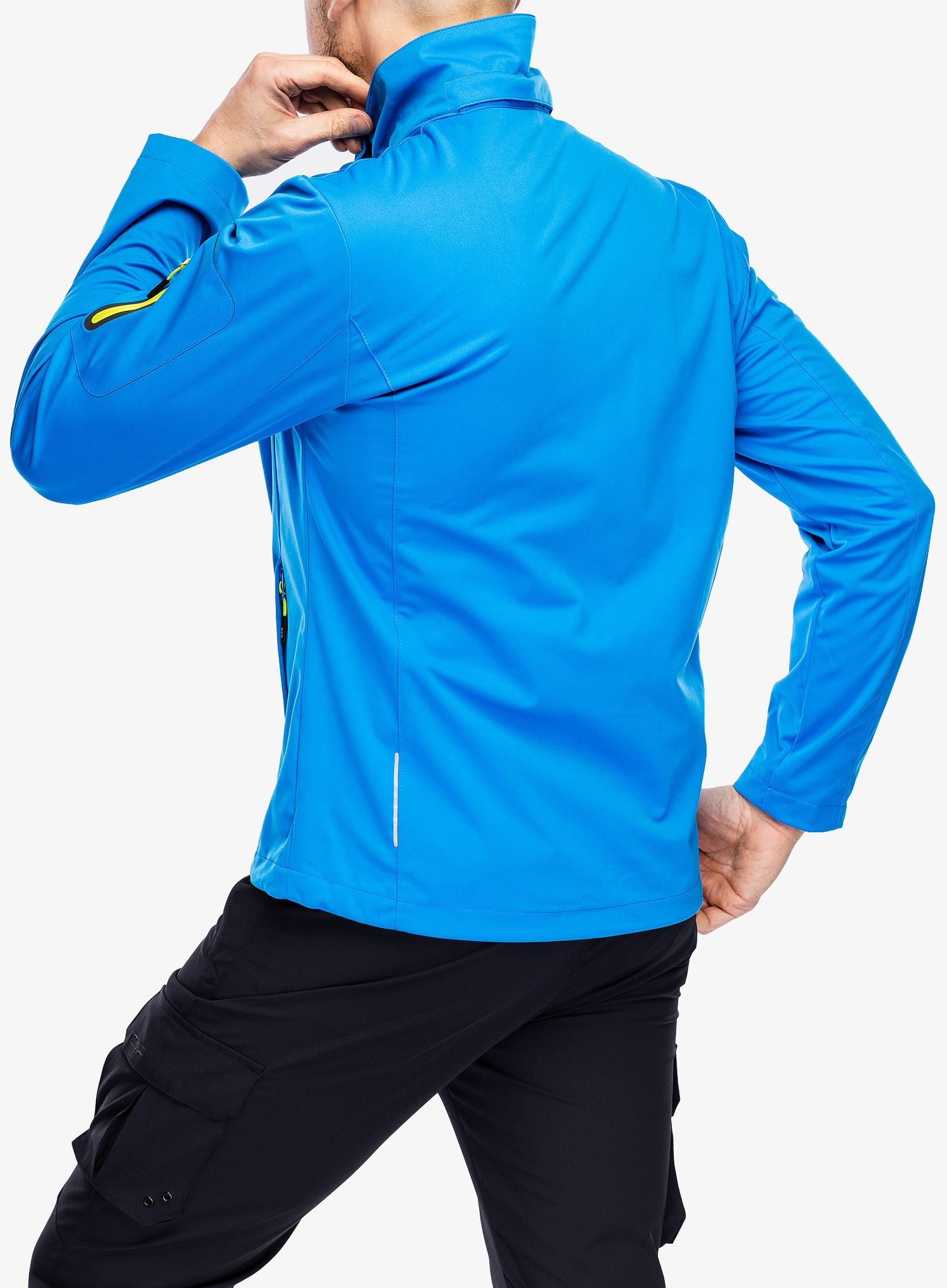 Softshellová bunda pánská CMP Vidal Zip Hood Jacket - river