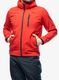 Softshellová bunda CMP Vivo Jacket Zip Hood - ferrari/nero