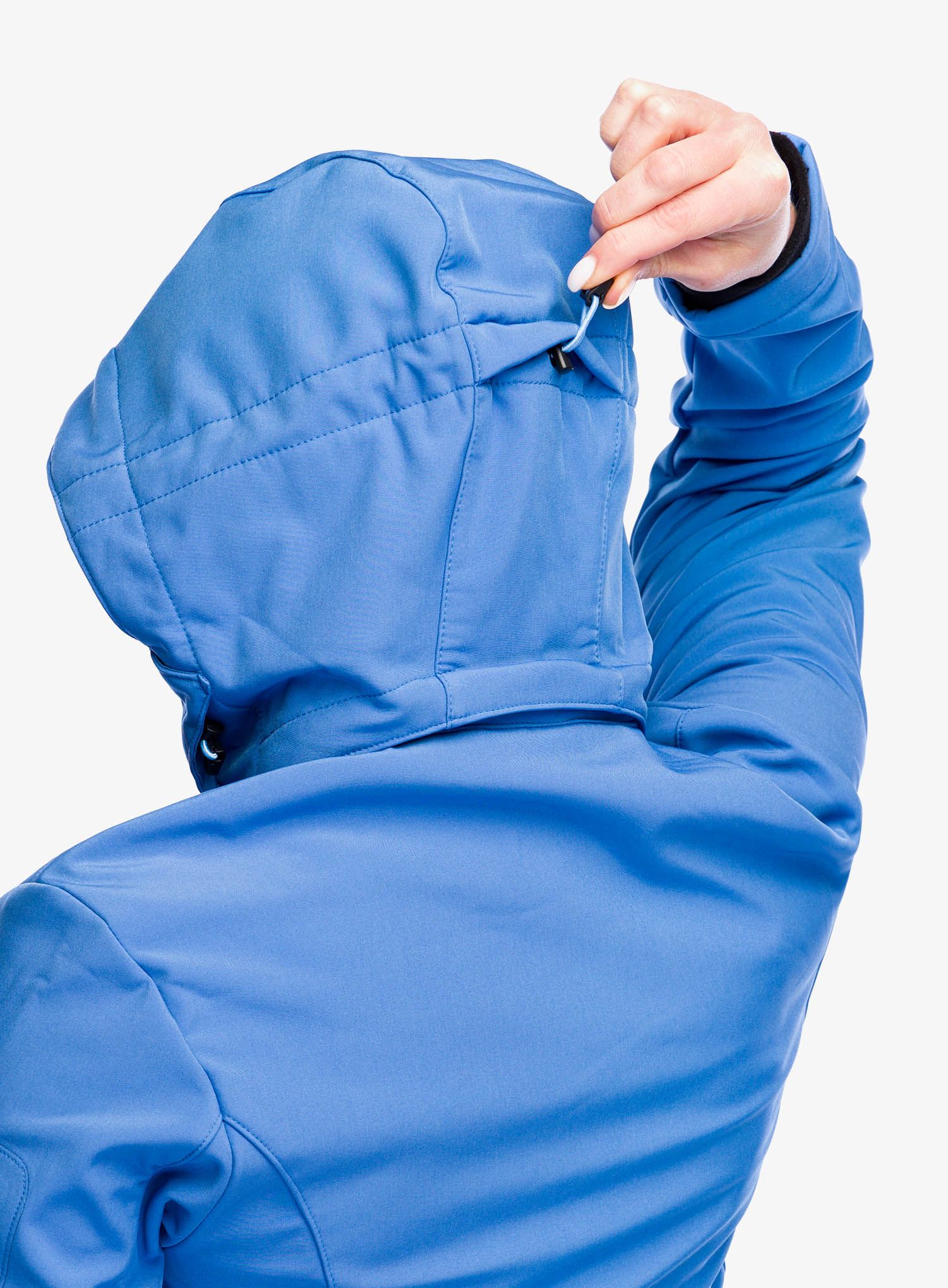 Softshellová bunda dámská CMP Wilma Jacket Zip Hood - provenza