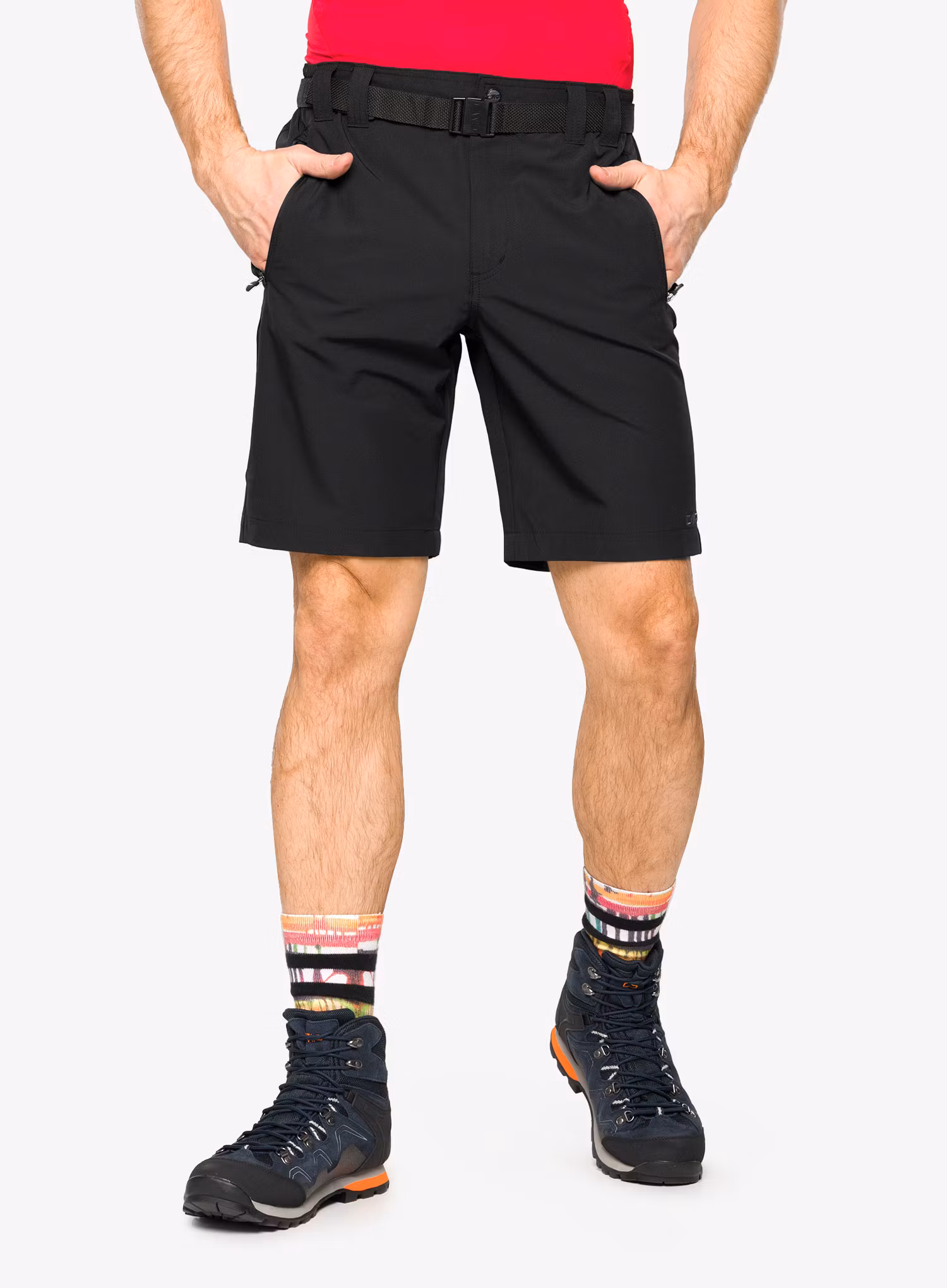 Outdoorové kraťasy CMP Yone Bermuda - nero