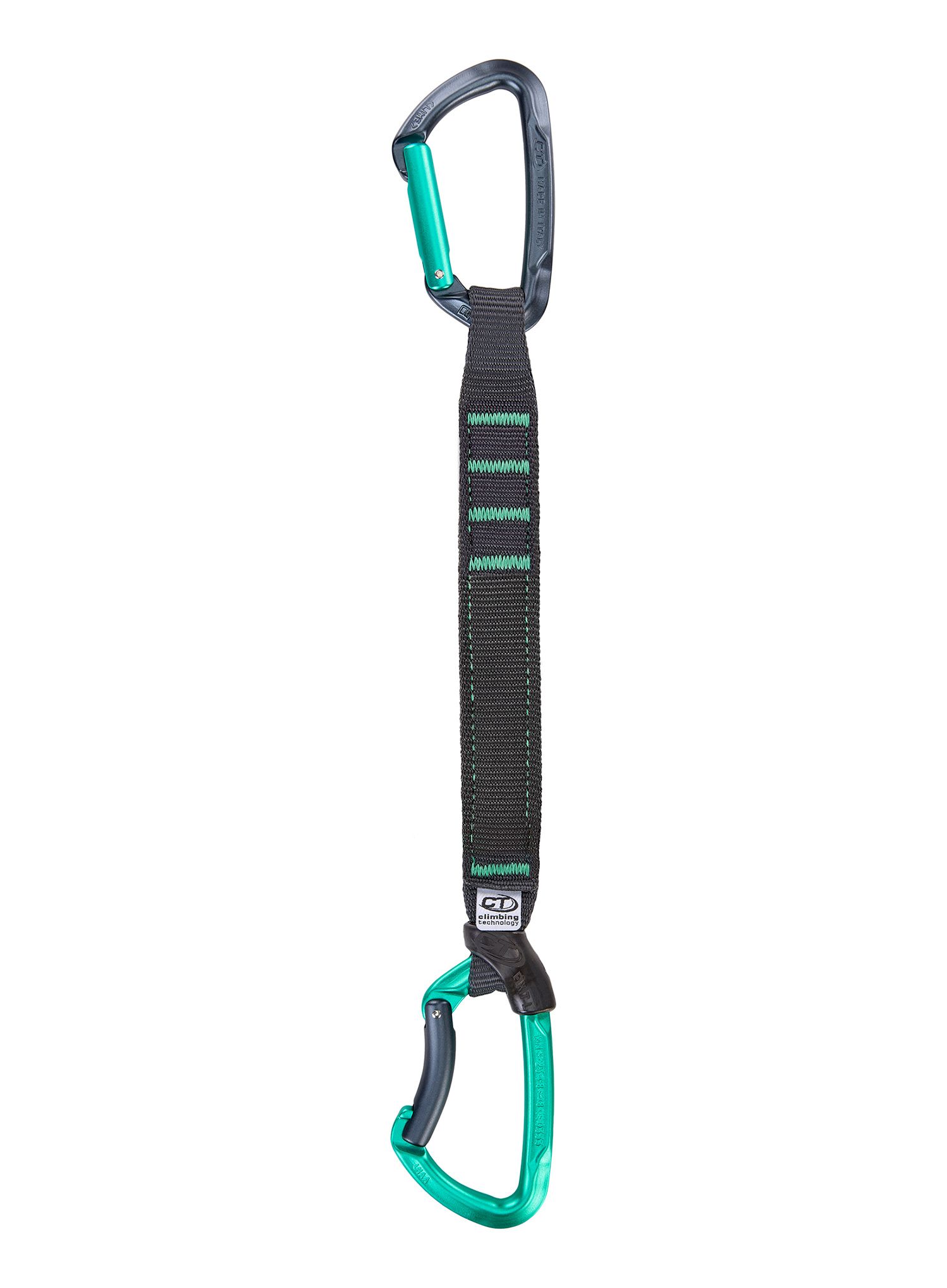Expreska Climbing Technology/SKYLOTEC Lime B Set NY Pro 22 cm - anthracite/blue marine