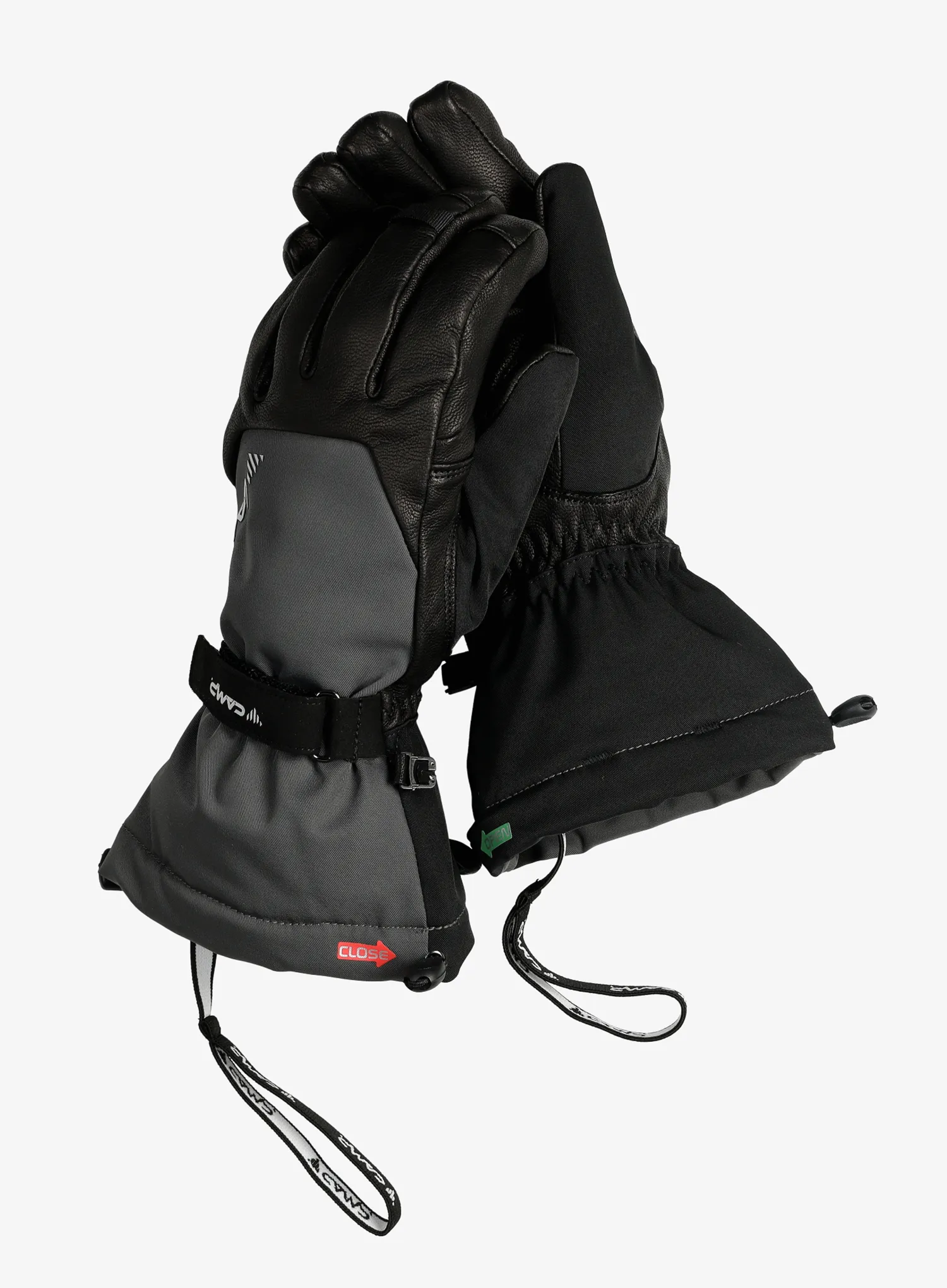 Rukavice Camp Geko Alpine - black/grey